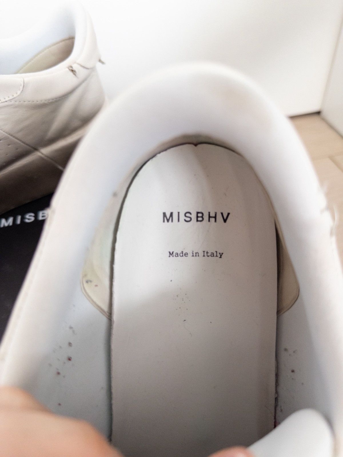 Misbhv Misbhv city sneaker in milk/black colour Size US 9.5 / EU 42-43 - 4 Thumbnail