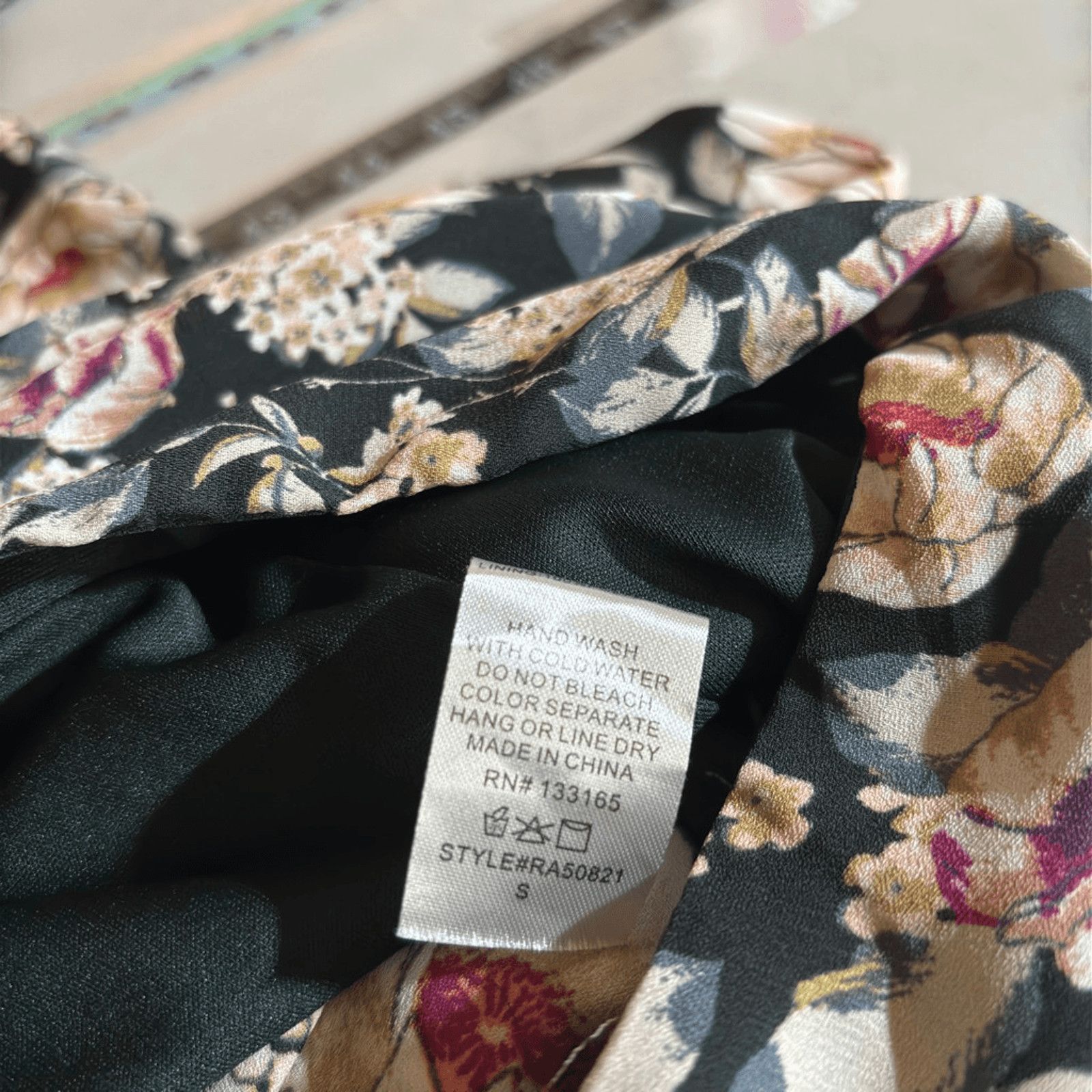 Nordstrom Altar'd State Floral Chiffon Walk-Through Maxi Romper Small Size 26" / US 2 / IT 38 - 9 Thumbnail