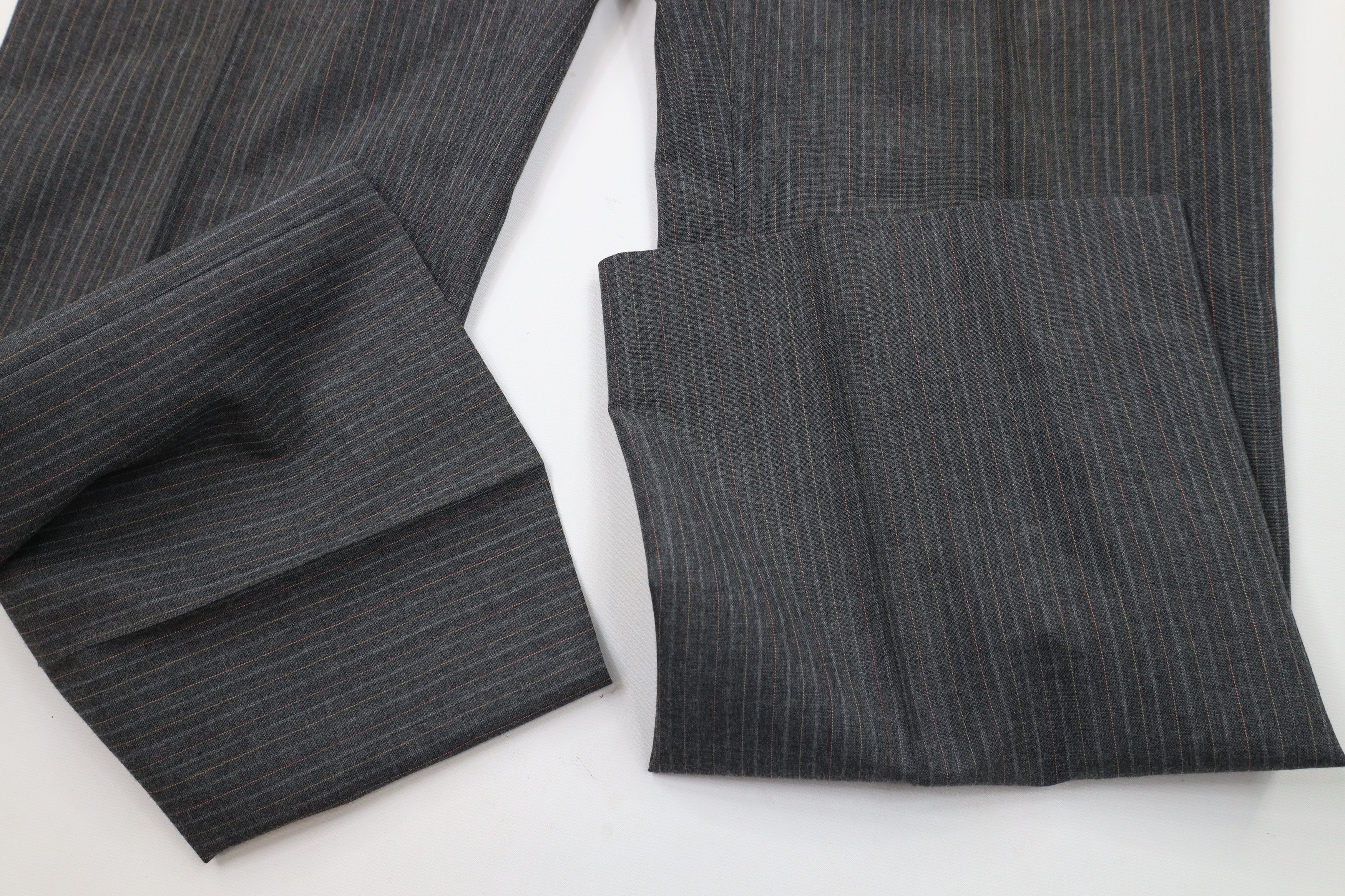 Vintage Vintage 70s Streetwear Wool Blend Striped Bell Bottoms Pants Size US 38 / EU 54 - 7 Thumbnail