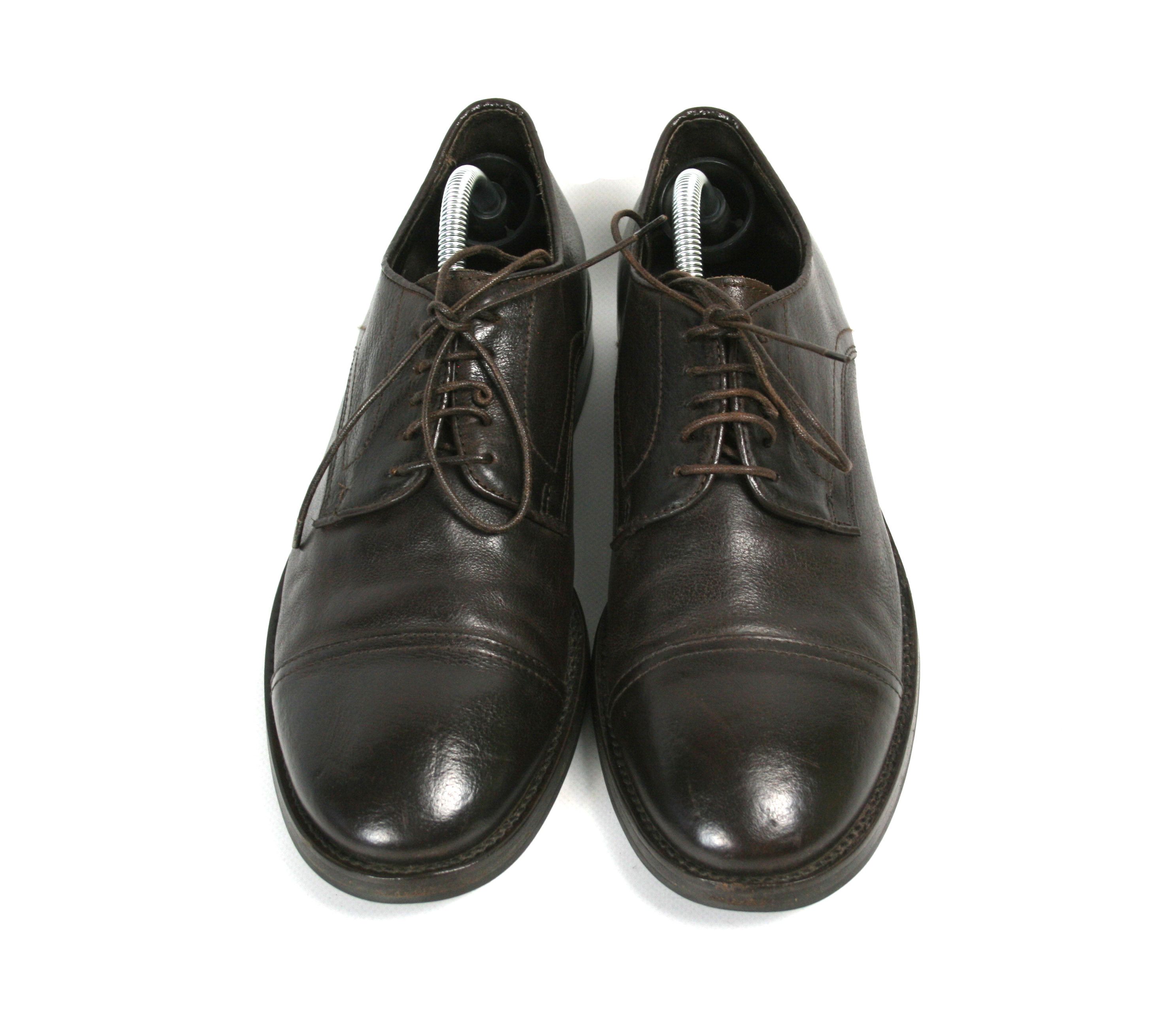 Shoto Avant-Garde Leather Derby Hand Made In Italy Size US 9.5 / EU 42-43 - 6 Thumbnail