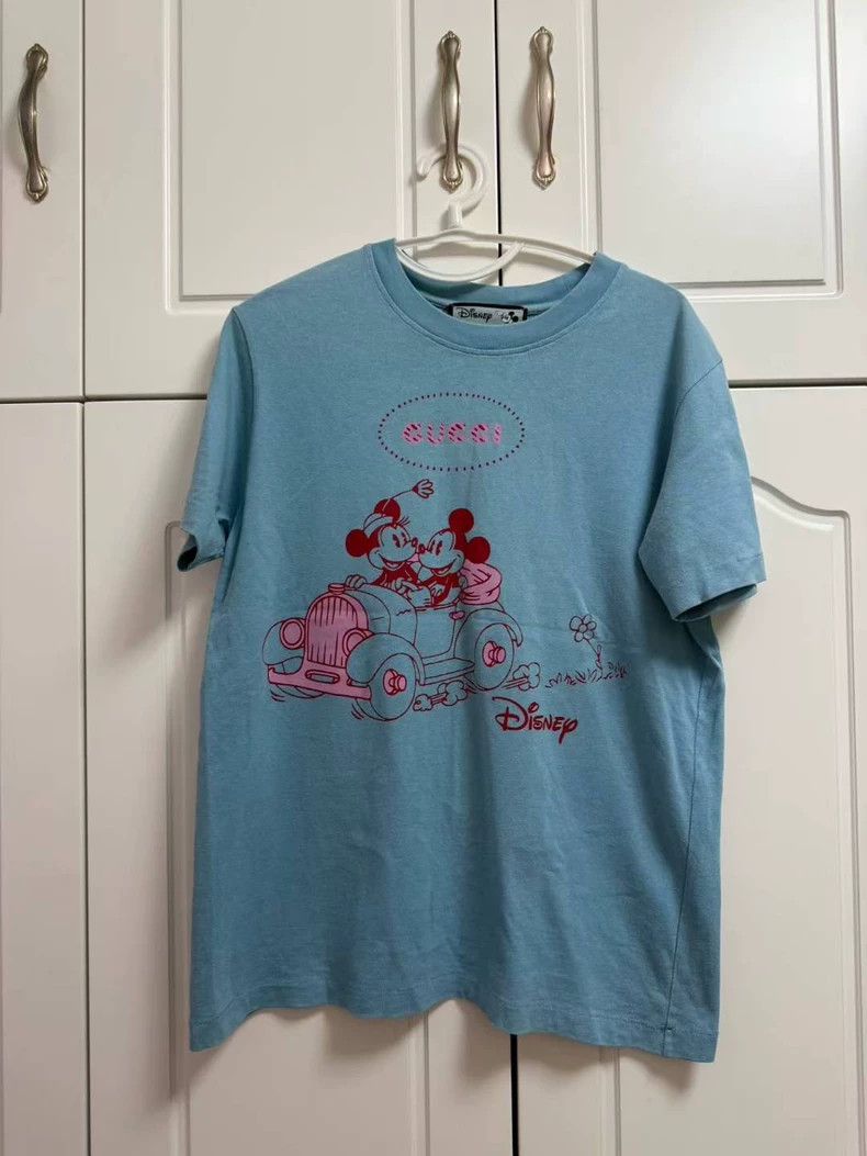 Gucci Gucci Mickey Mouse Short Sleeve T-Shirt Size US S / EU 44-46 / 1 - 1 Thumbnail