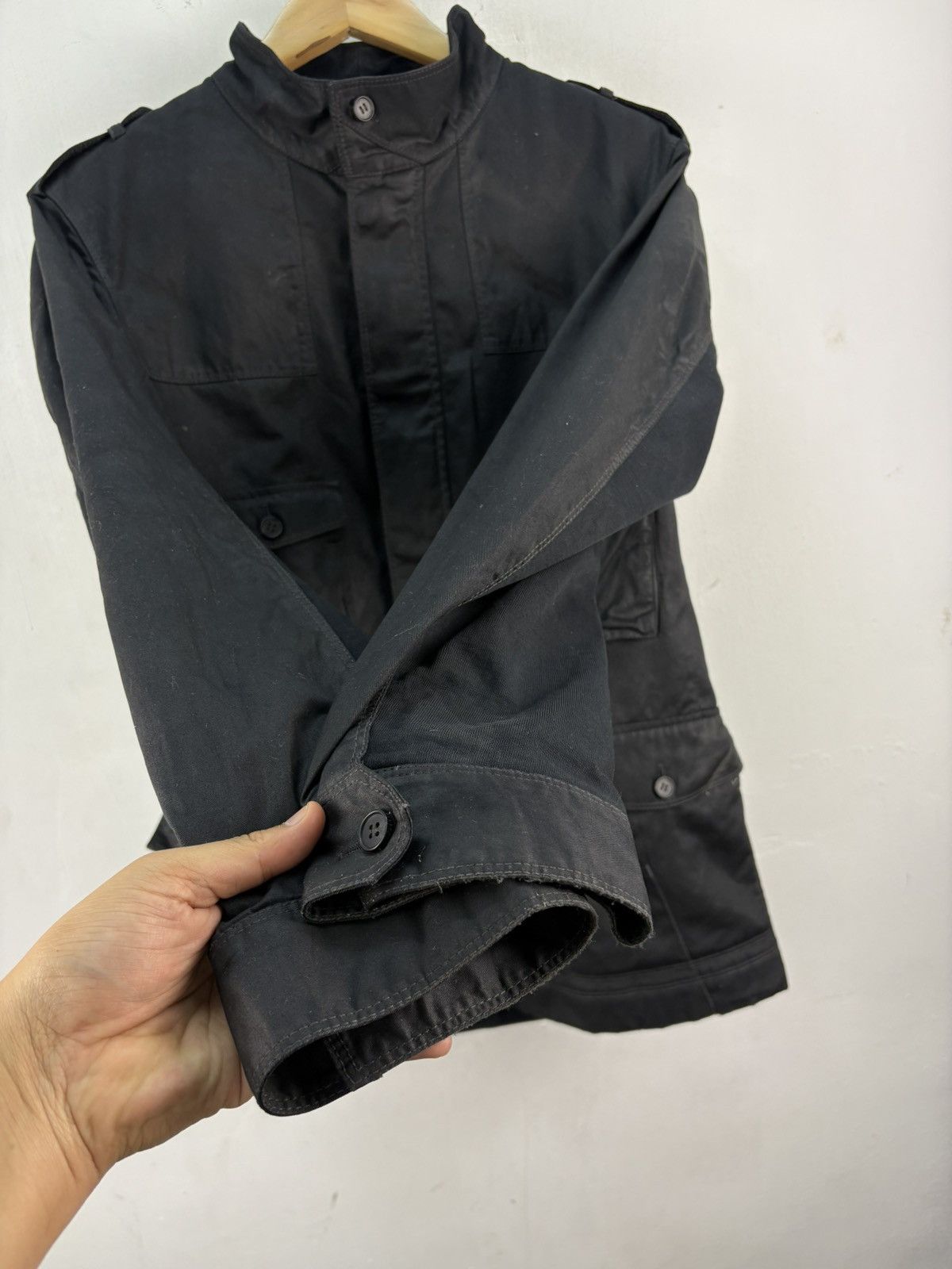 Neil Barrett Neil Barrett M-65 Cargo Jacket Waxed Size US M / EU 48-50 / 2 - 8 Thumbnail