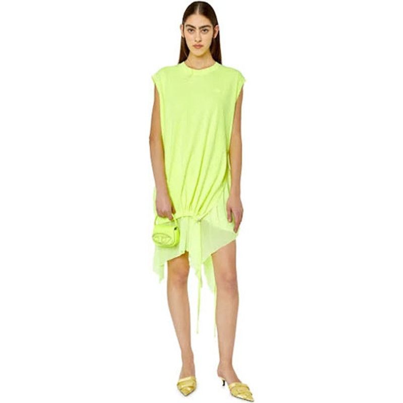 Diesel Diesel D-Rolletty Oversized T-Shirt Dress - Size XXS Size XXS / US 00 / IT 34 - 1 Thumbnail