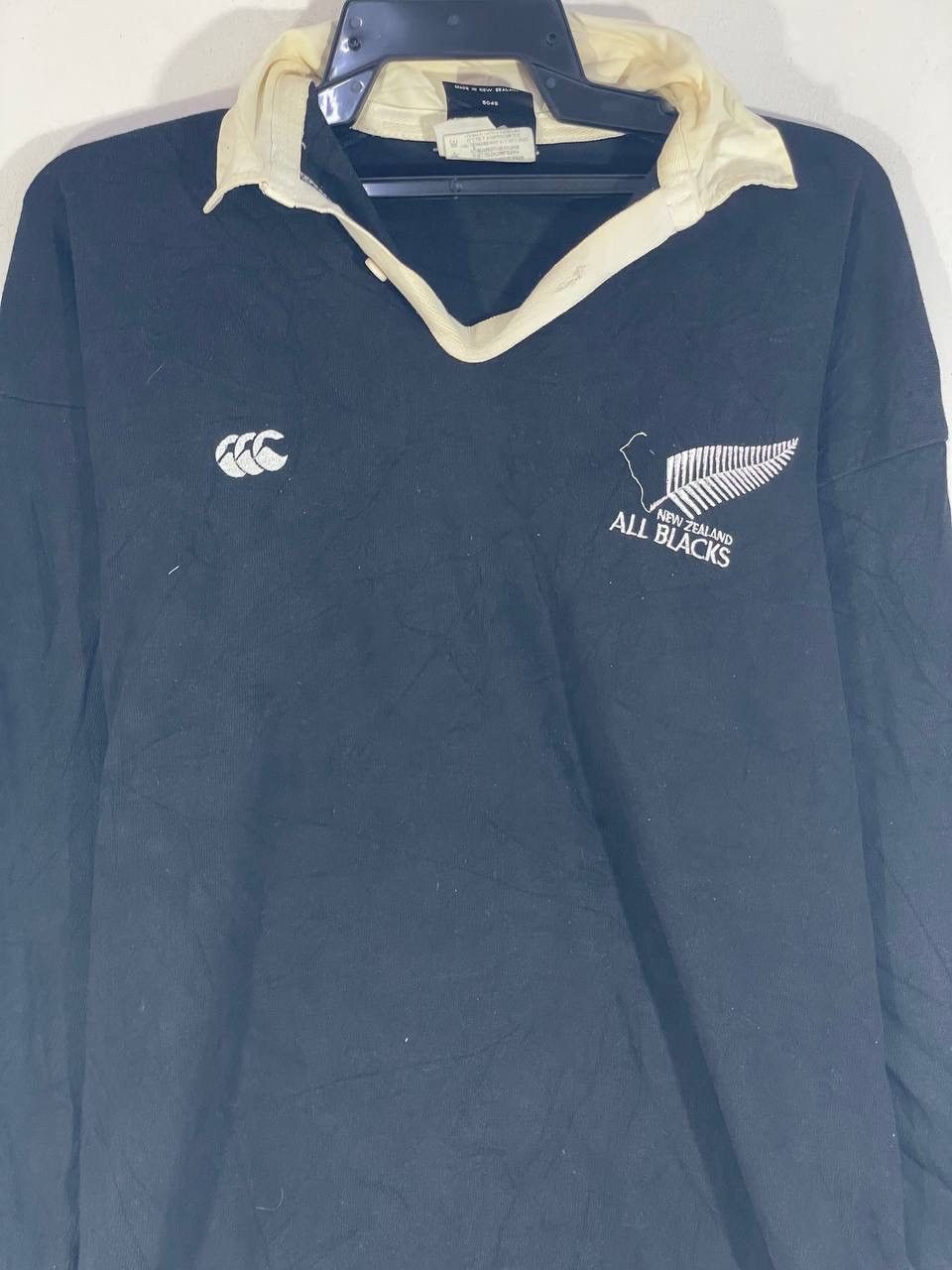 Canterbury of New Zealand Vintage 90s canterbury rugby shirt all black new zealand L Size US L / EU 52-54 / 3 - 4 Thumbnail