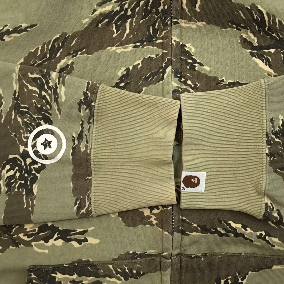 Bape BAPE Tiger full zip hoodie Desert camo a bathing ape Size US L / EU 52-54 / 3 - 6 Thumbnail