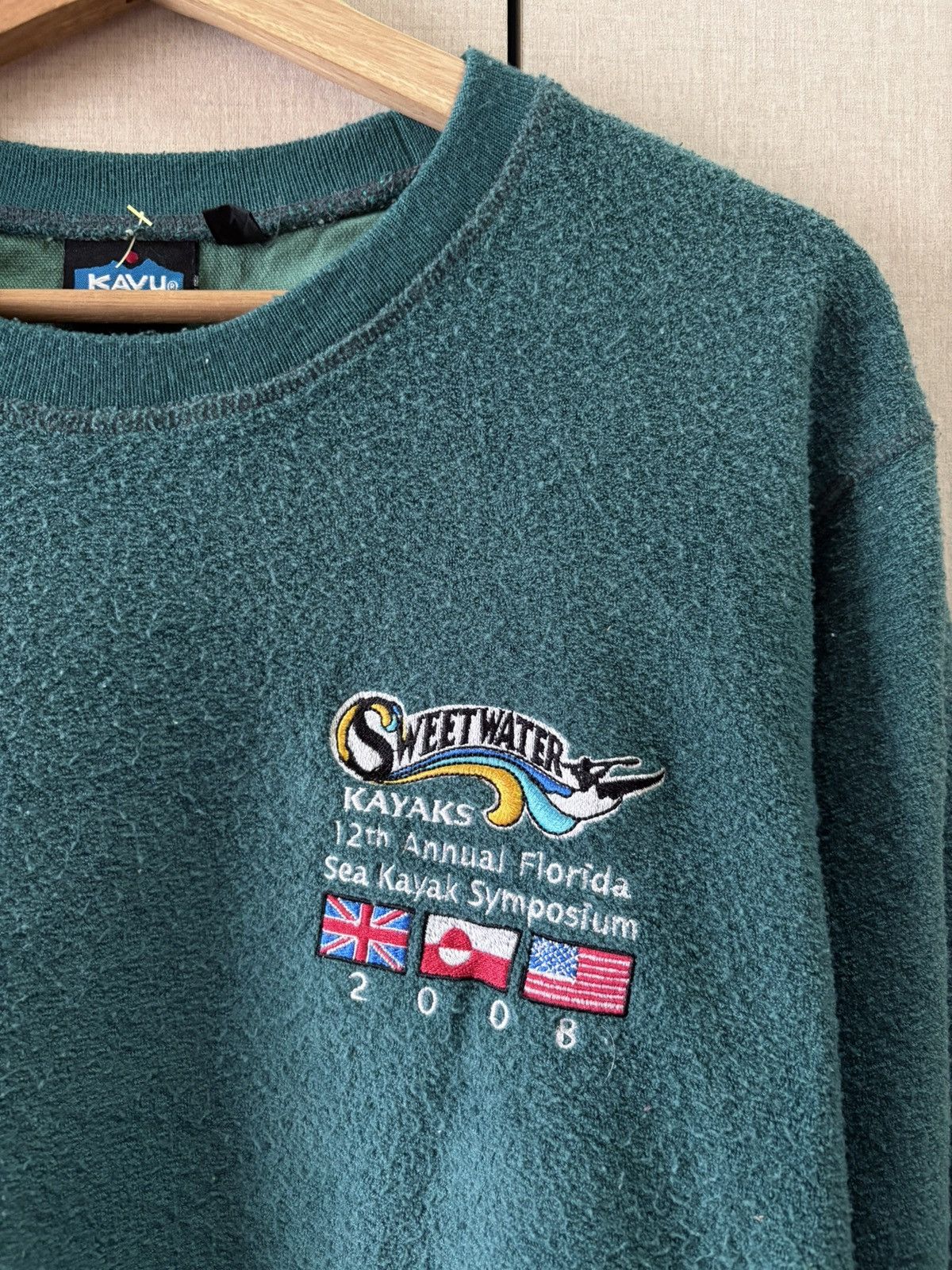 KAVU Vintage Kavu Rare 2008 Sea Kayak Symposium Size US L / EU 52-54 / 3 - 5 Thumbnail