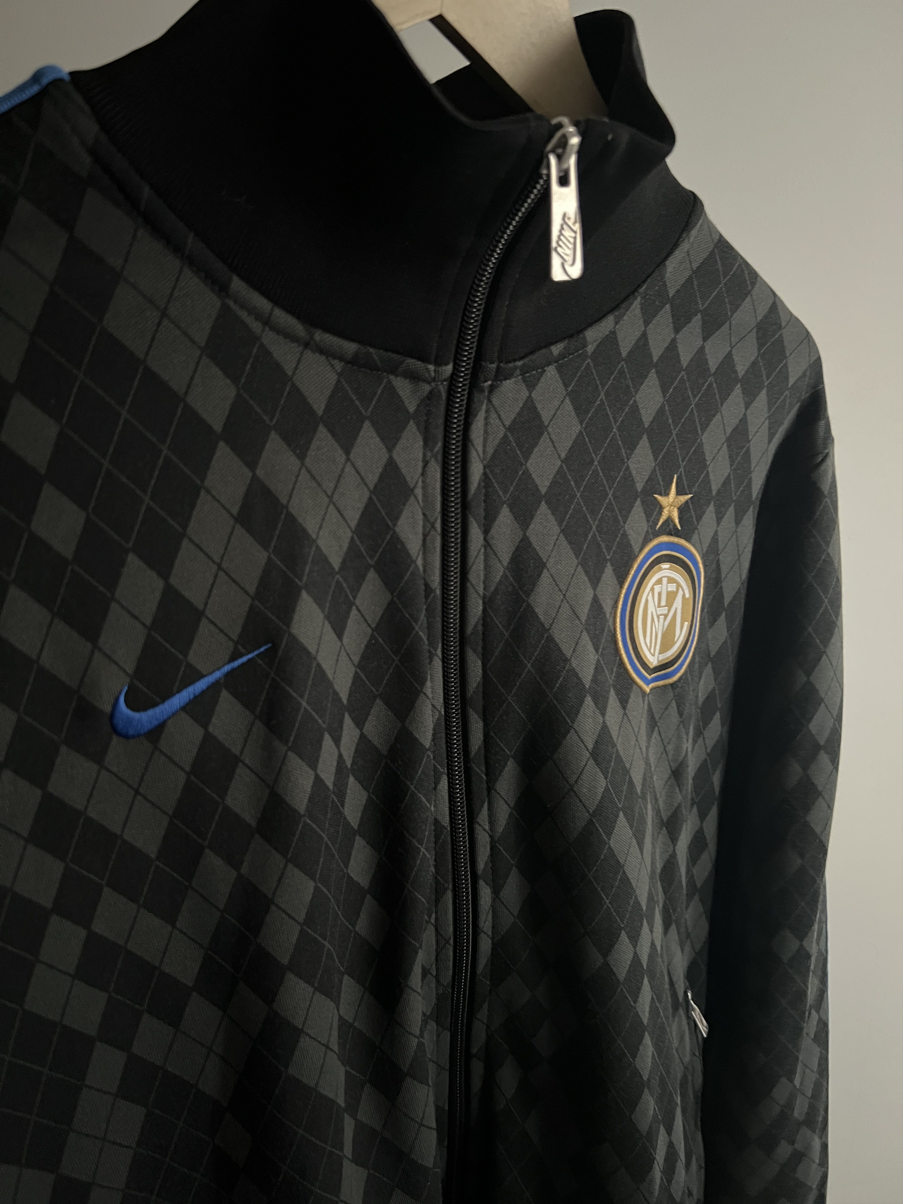 Nike × Vintage Track Jacket Nike Inter Milan 2011/2012 Rare Soccer Jersey Size US L / EU 52-54 / 3 - 9 Thumbnail