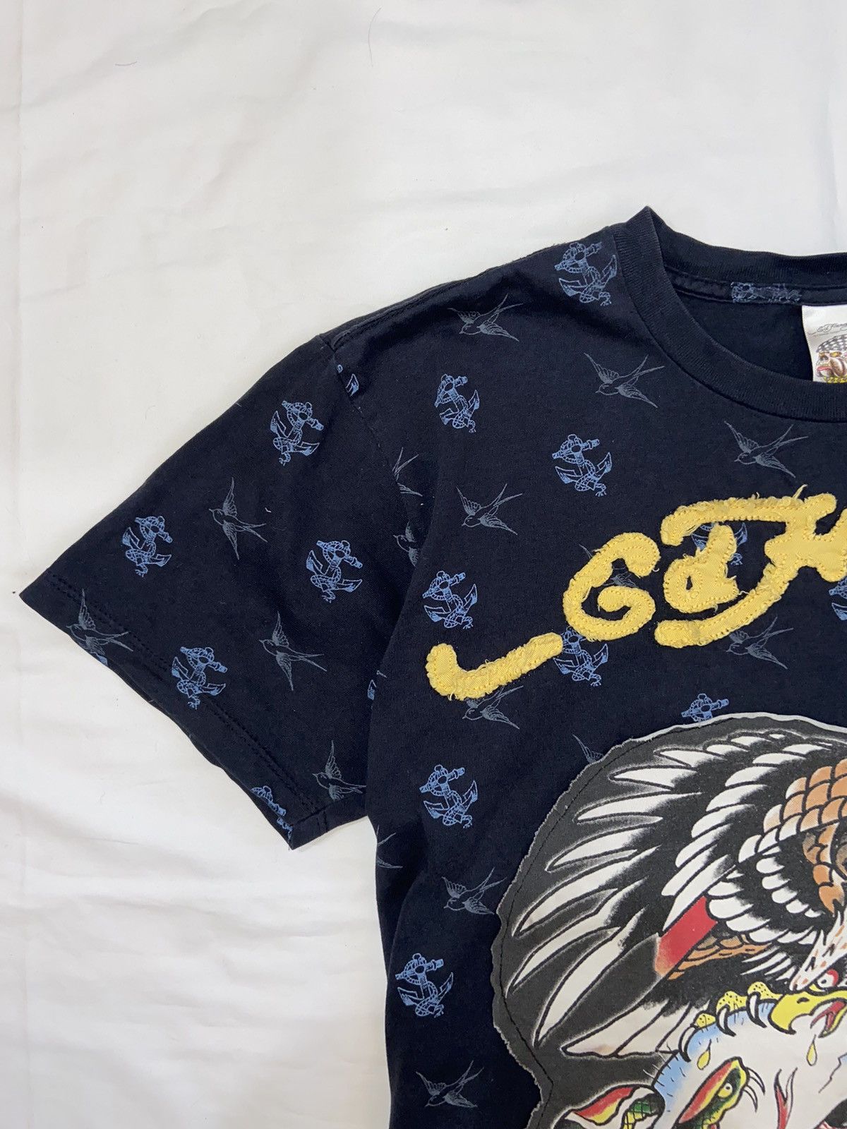 Christian Audigier × Ed Hardy × Vintage Vintage Ed Hardy By Christian Audigiter Y2K t shirt tee Size US L / EU 52-54 / 3 - 7 Thumbnail