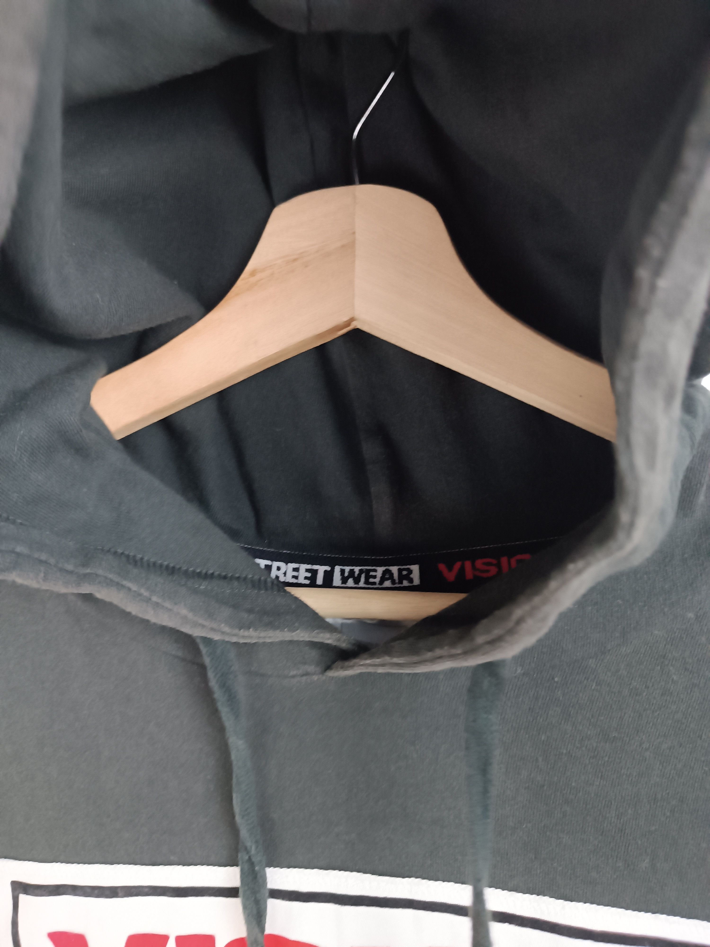 Vintage VINTAGE Y2K VISION STREETWEAR SHORT HOODIES VERY RARE Size US L / EU 52-54 / 3 - 19 Thumbnail