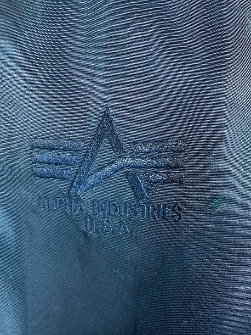 Alpha Industries alpha industries bomber jacket slightly distressed Size US L / EU 52-54 / 3 - 7 Thumbnail