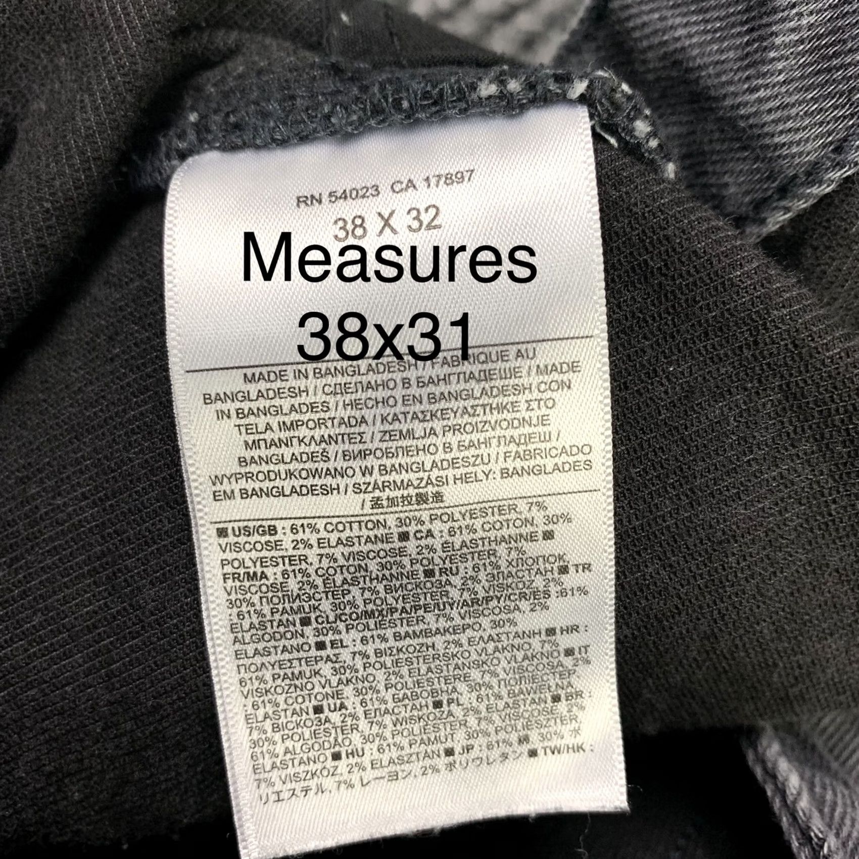Banana Republic Banana Republic Jeans Slim Denim 38x31 Gray Men Modern Classic Stretch 5-Pocket Belt Loops Size US 38 / EU 54 - 7 Thumbnail