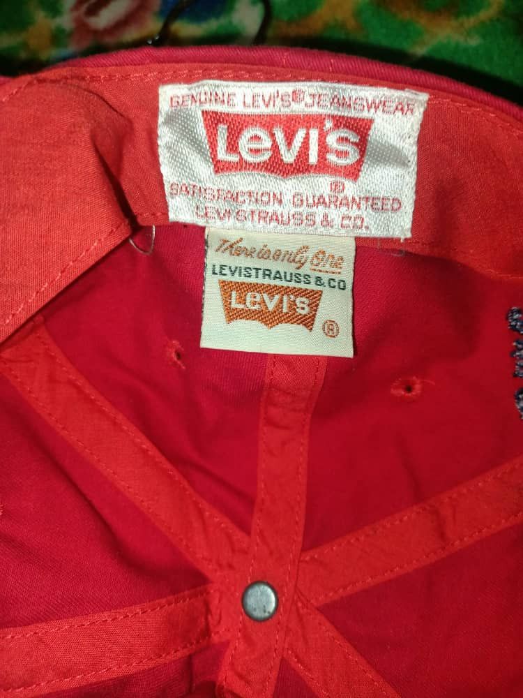Levi's Vintage Clothing Vintage Rare 90's Levi's Cap University 1850 Size ONE SIZE - 1 Thumbnail
