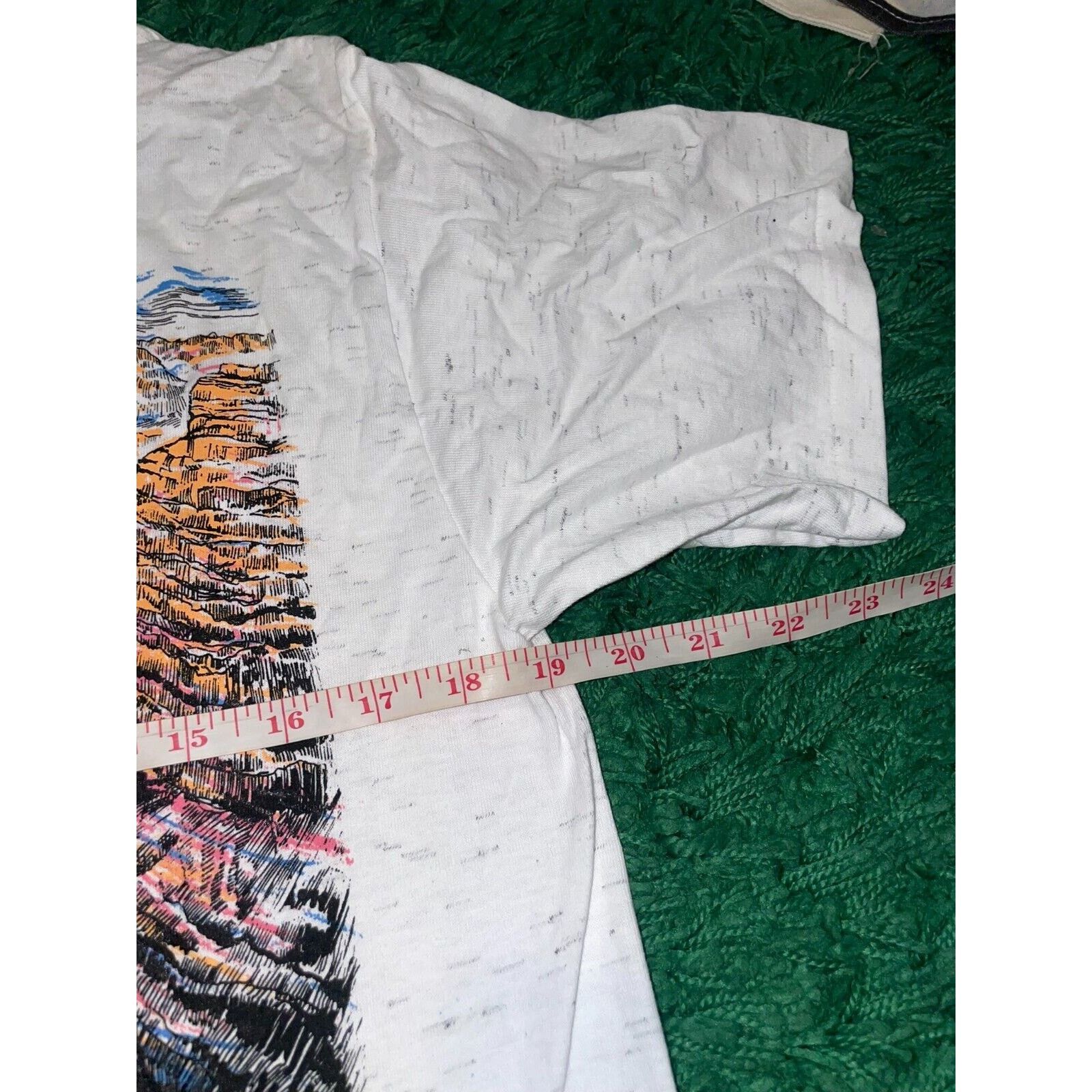 Vintage Vintage Test Print Shirt Grand Canyon Atlanta White M Tee Size US M / EU 48-50 / 2 - 12 Thumbnail