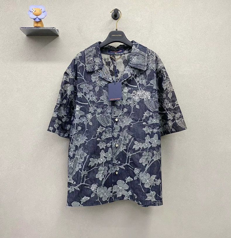 Louis Vuitton 24 floral floral print short sleeves 2503-Nex