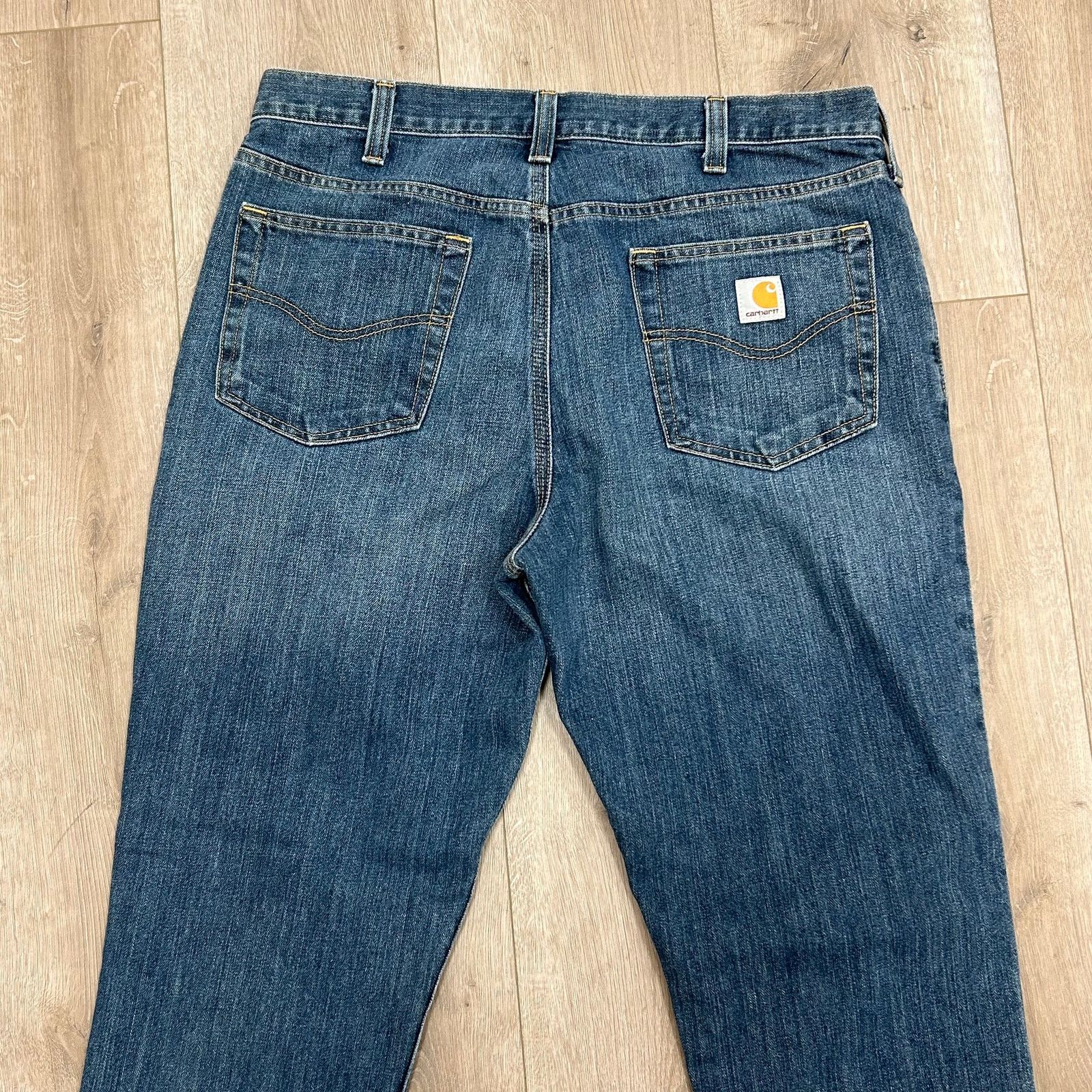 Carhartt Carhartt Light Wash Straight Leg Denim Jeans Pants 36x31 B1 Size US 36 / EU 52 - 6 Thumbnail