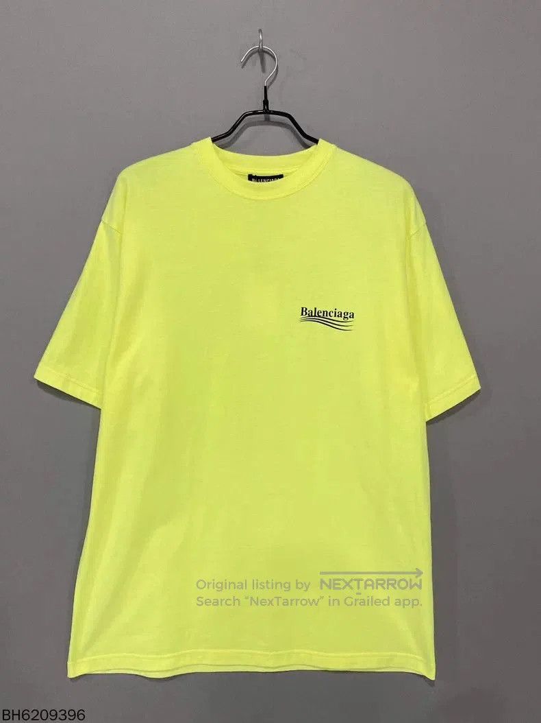 Balenciaga Balenciaga Yellow Coke Logo T-shirt. Size US XS / EU 42 / 0 - 1 Thumbnail