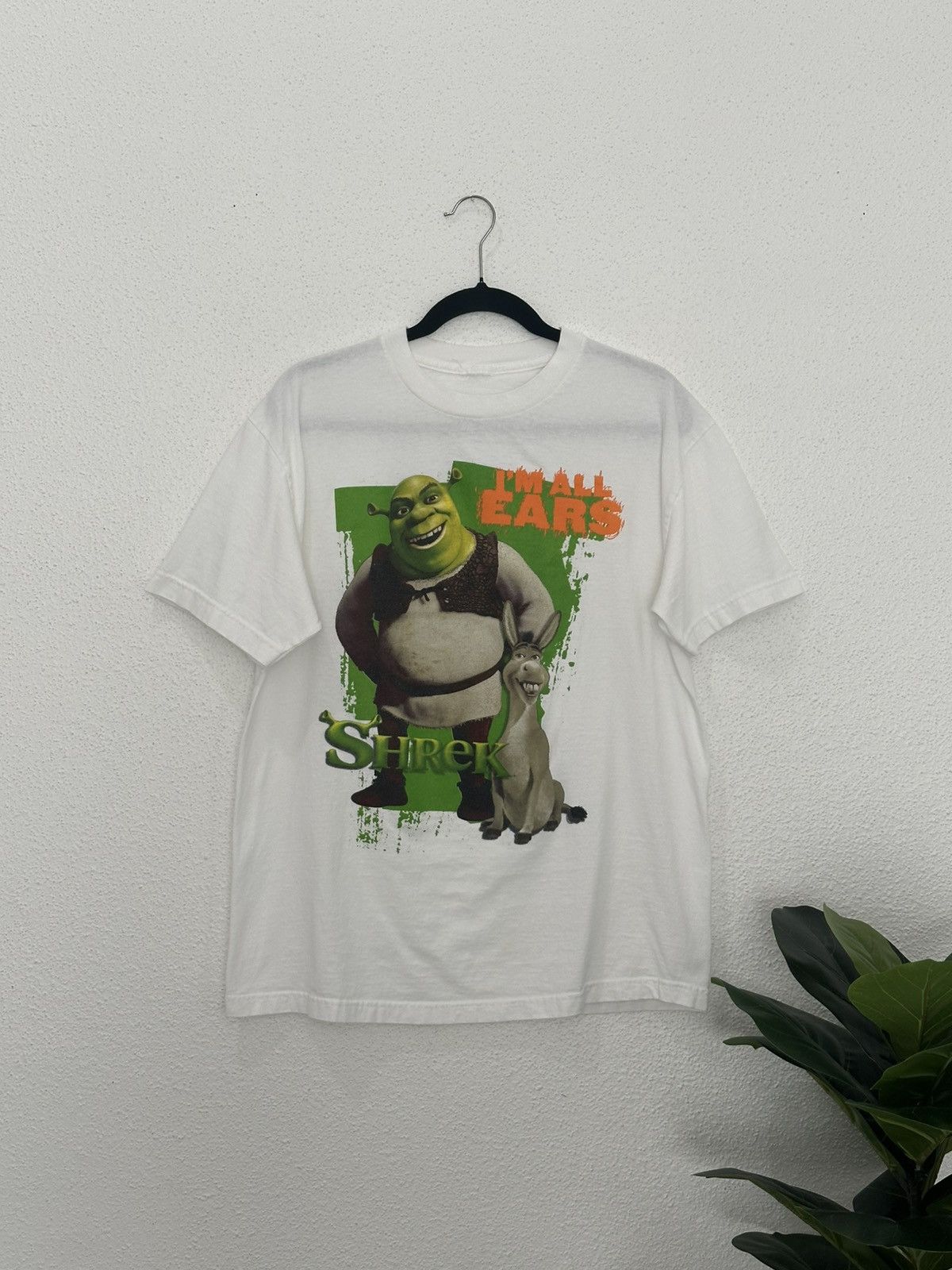 Monies Vintage Shrek 2 I’m All Ears DreamWorks Donkey Movie Promo Size US L / EU 52-54 / 3 - 1 Thumbnail