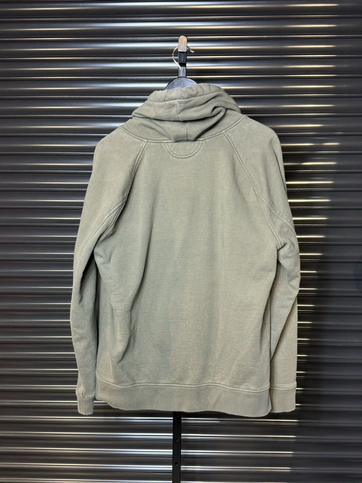 Helmut Lang Helmut Lang Olive Turtleneck Hoodie - XL Size US XL / EU 56 / 4 - 4 Thumbnail