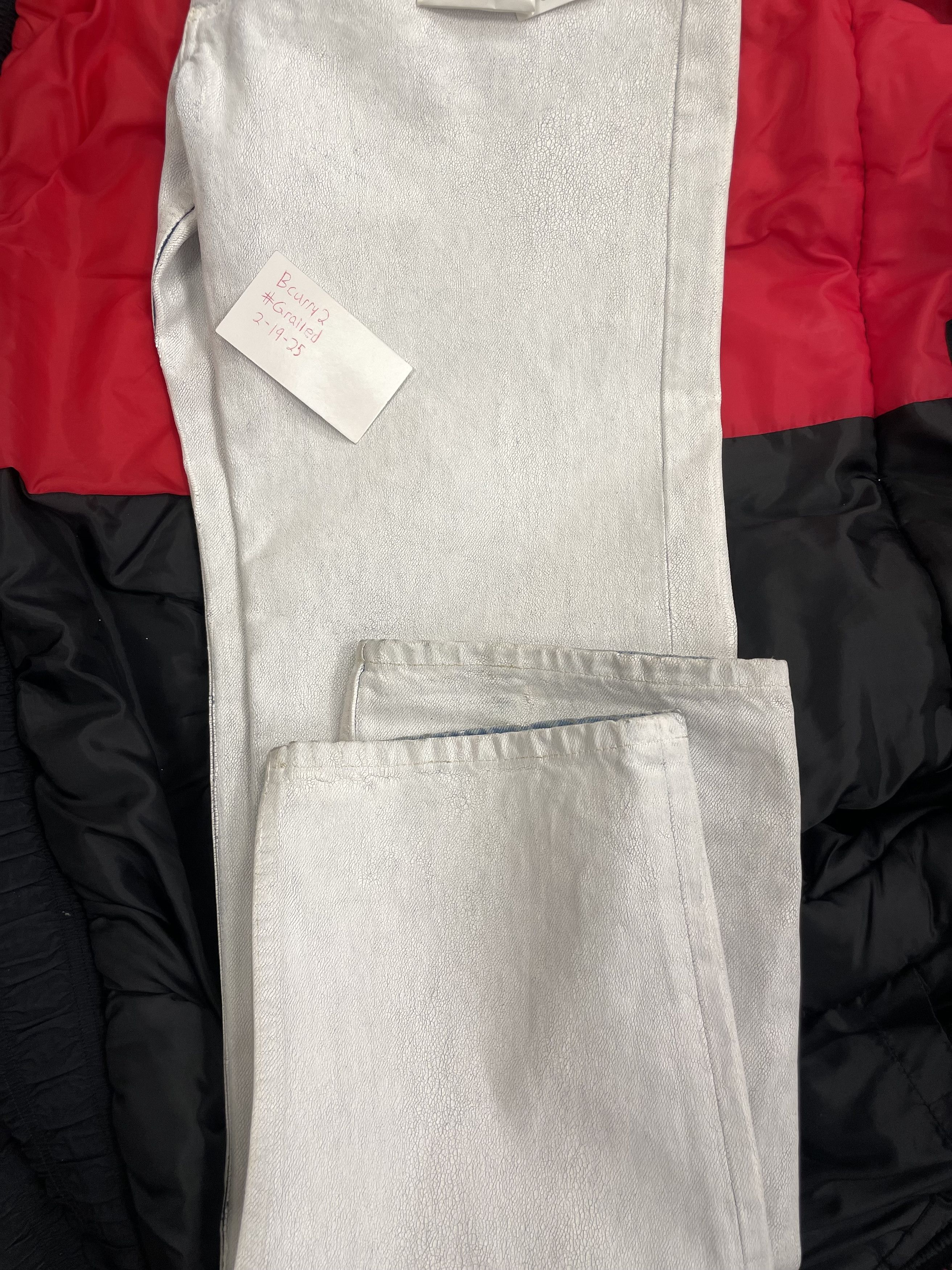 Maison Margiela Maison Margiela Bianchetto Hand Painted Denim Retail: $1090 Size US 32 / EU 48 - 9 Thumbnail