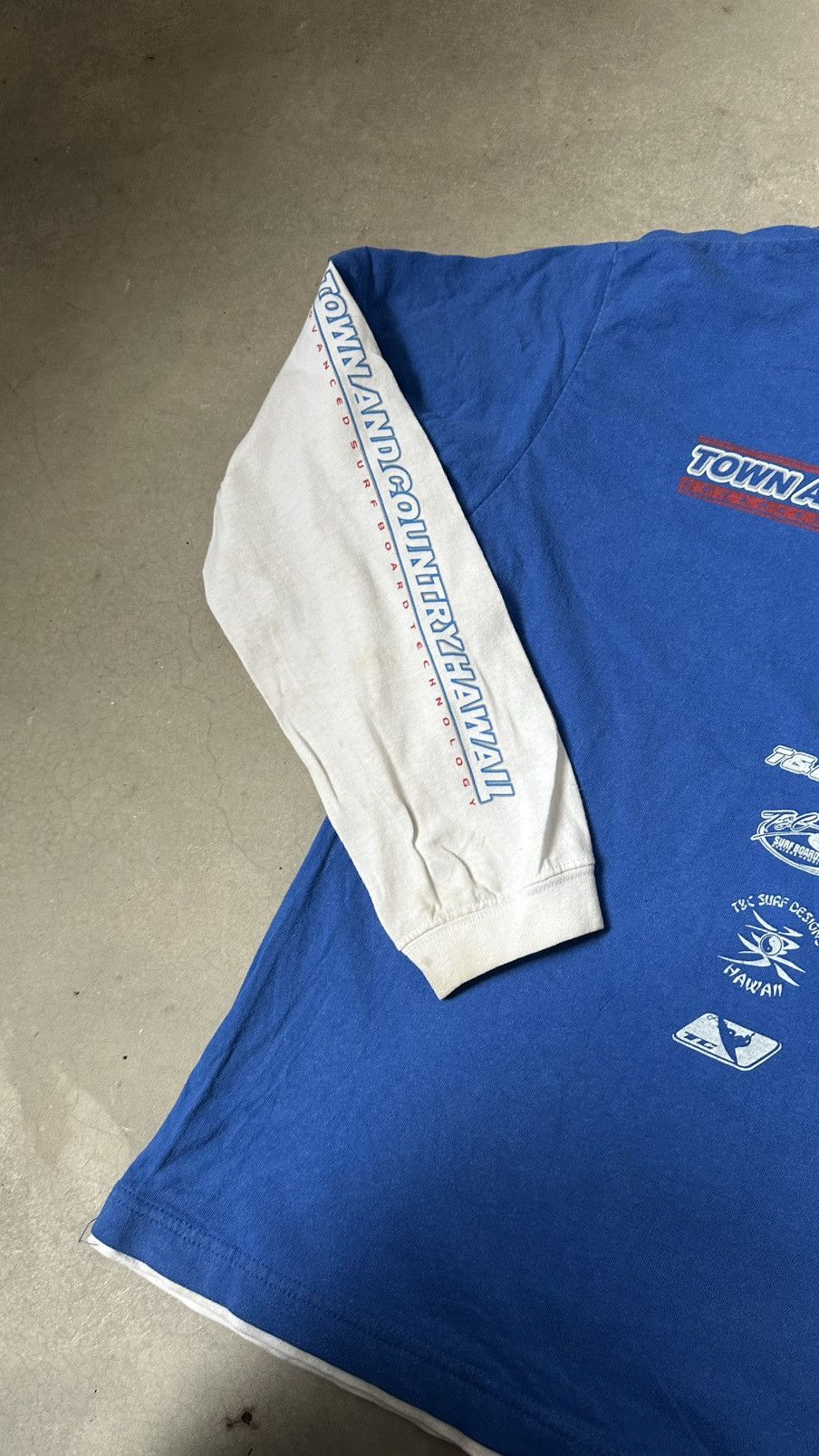 Vintage VINTAGE Y2K T&C SURF DESIGNS LONG SLEEVE TEE Size US S / EU 44-46 / 1 - 10 Thumbnail