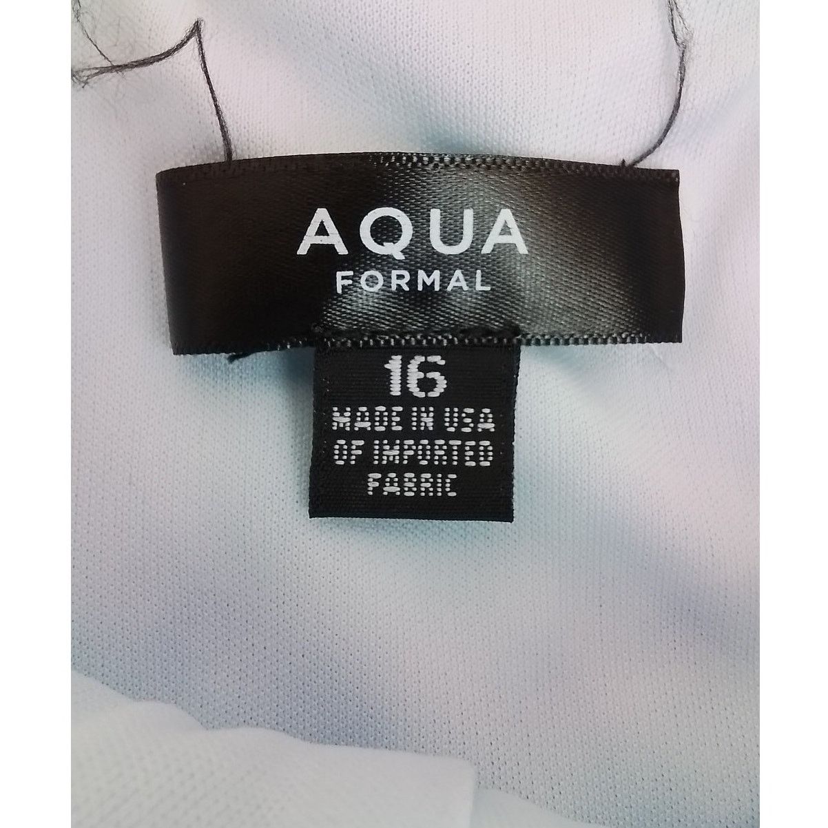 AQUA Aqua Formal Dress Women's 16 Blue Sequins NWT READ Size XXL / US 16-18 / IT 52-54 - 6 Thumbnail