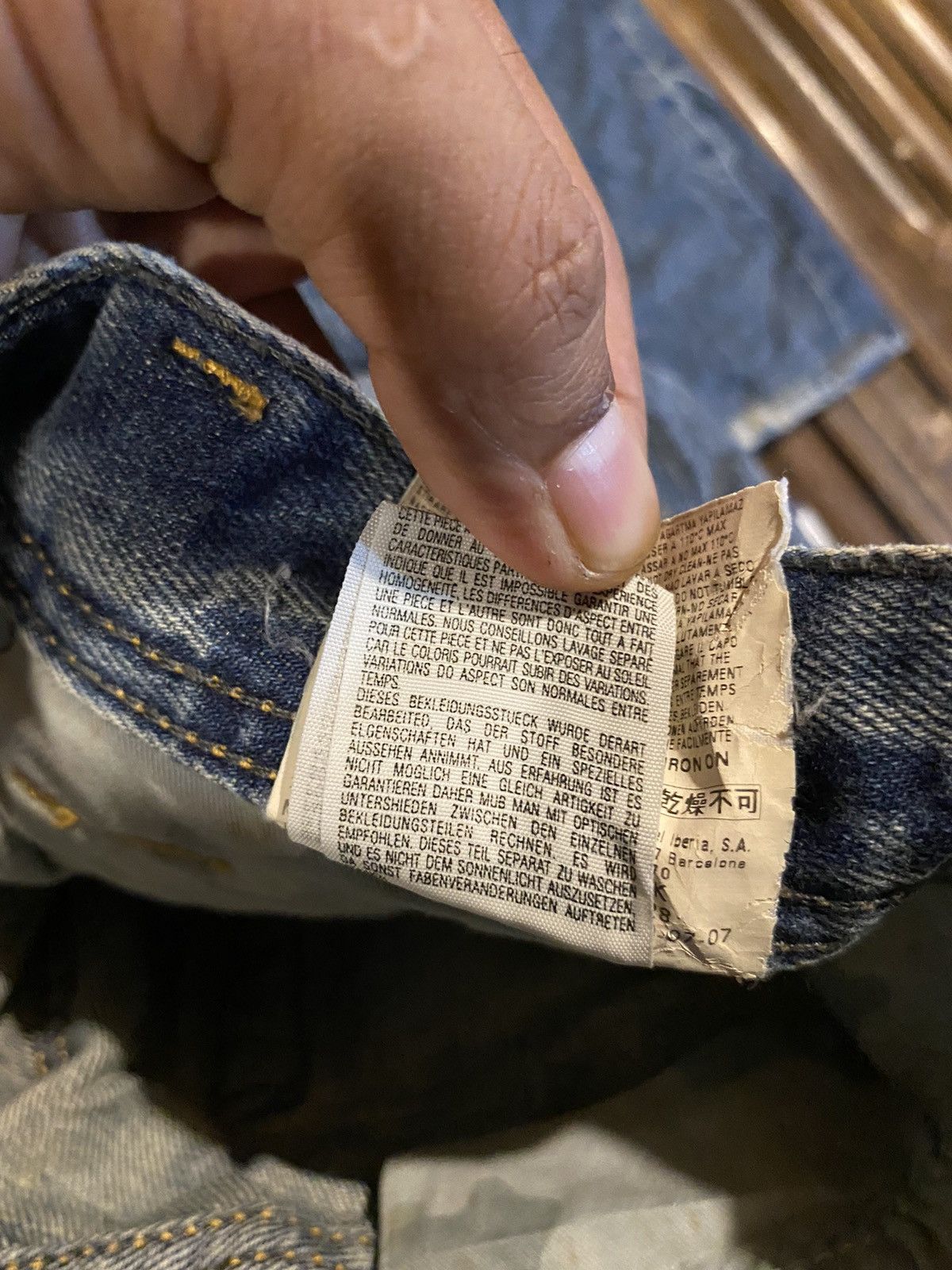 Diesel × If Six Was Nine × Vintage DIESEL HEEVEN DENIM PANTS Size US 30 / EU 46 - 16 Thumbnail