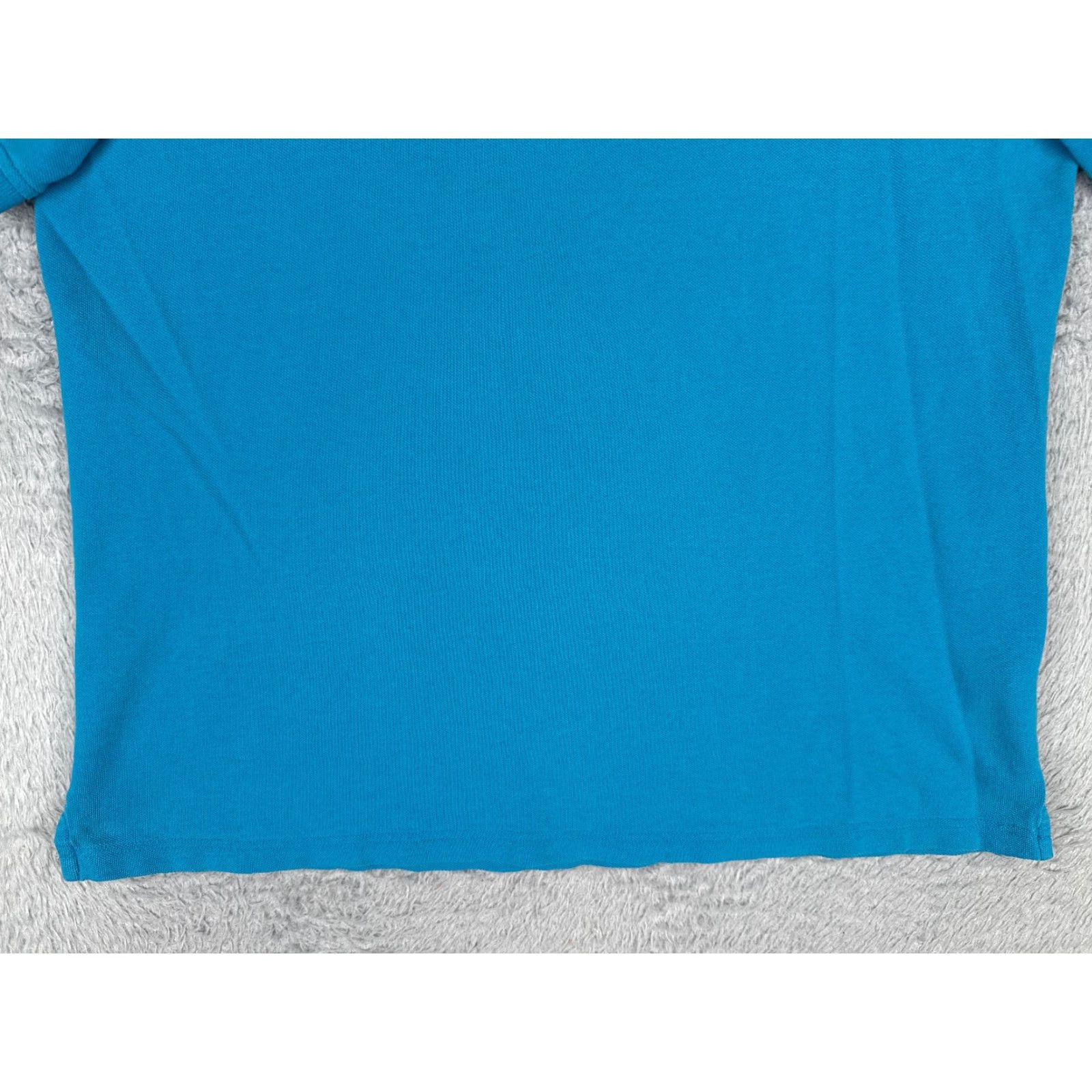 Tommy Hilfiger Tommy Hilfiger Polo Shirt Men Blue Cotton Extra Large Custom Fit Short Sleeve Size US XL / EU 56 / 4 - 5 Thumbnail