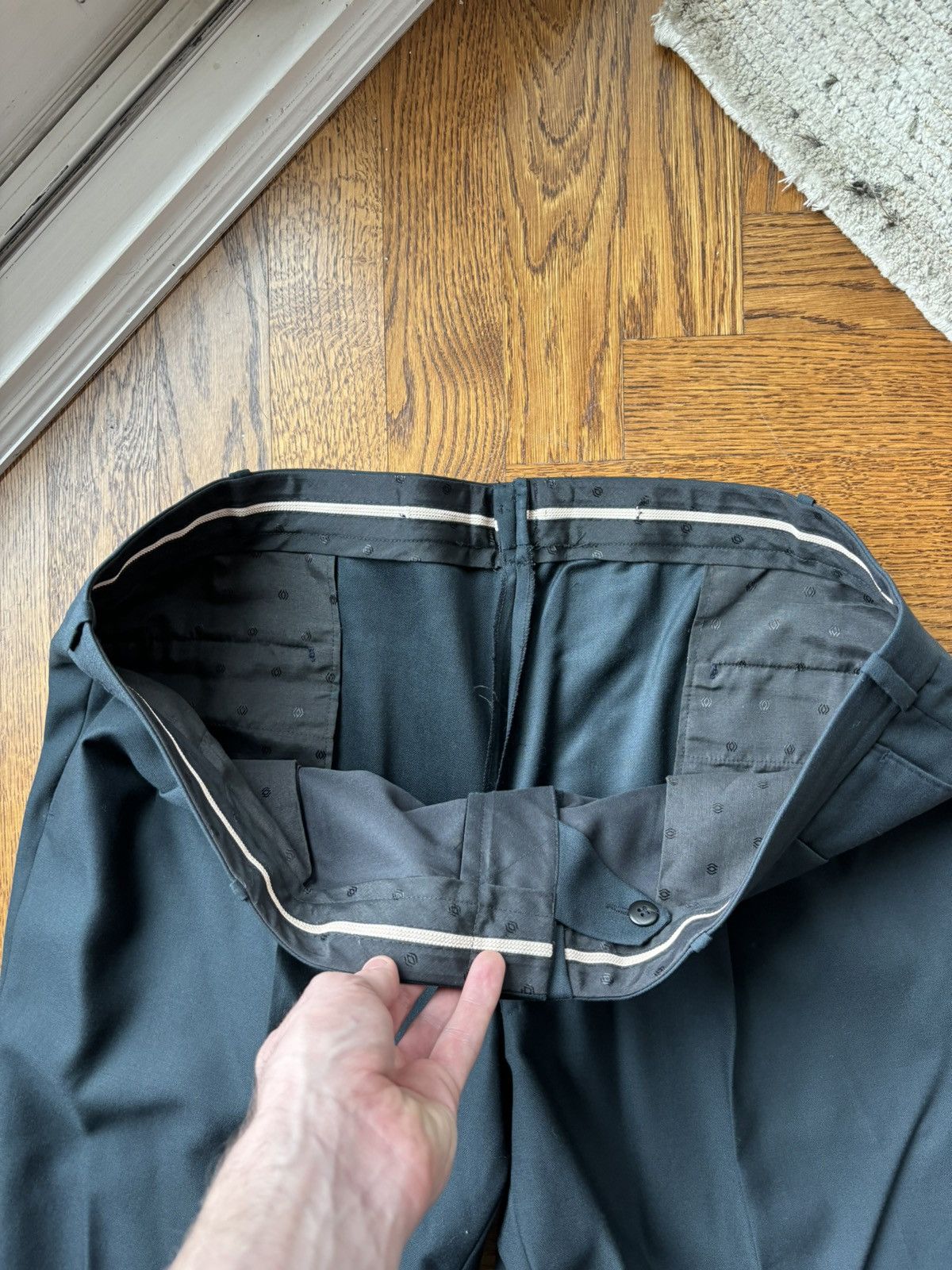 Ermenegildo Zegna × Vintage × Z Zegna Vintage Ermenegildo Zegna Double Brested Two Piece Suit XL Size 48L - 12 Thumbnail