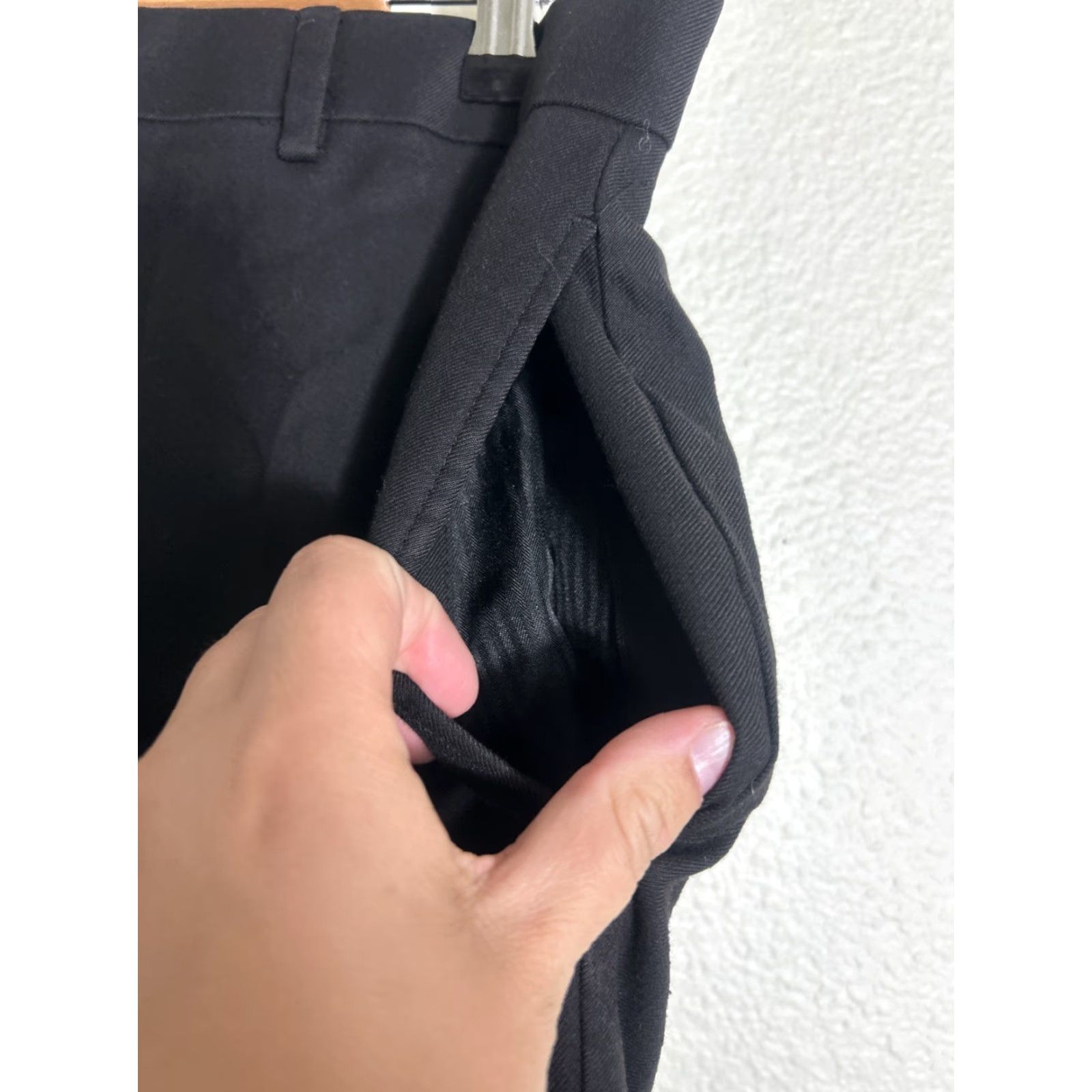 Ralph Lauren Lauren Ralph Lauren Dress Pants Black Mens Size 34x32 Polyester Rayon Blend Regular Inseam 32 Size US 34 / EU 50 - 7 Thumbnail