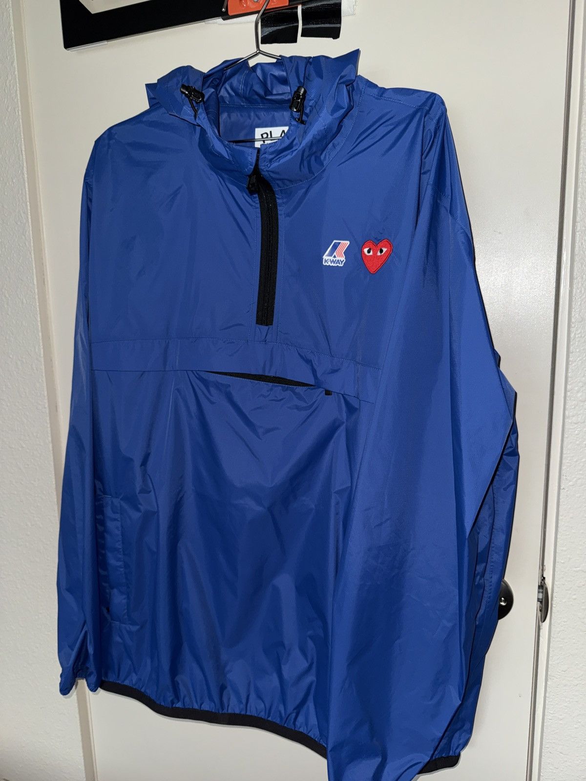 Comme des Garcons Comme des Garcons Play x K-Way Rain Pullover Size US XXL / EU 58 / 5 - 5 Thumbnail