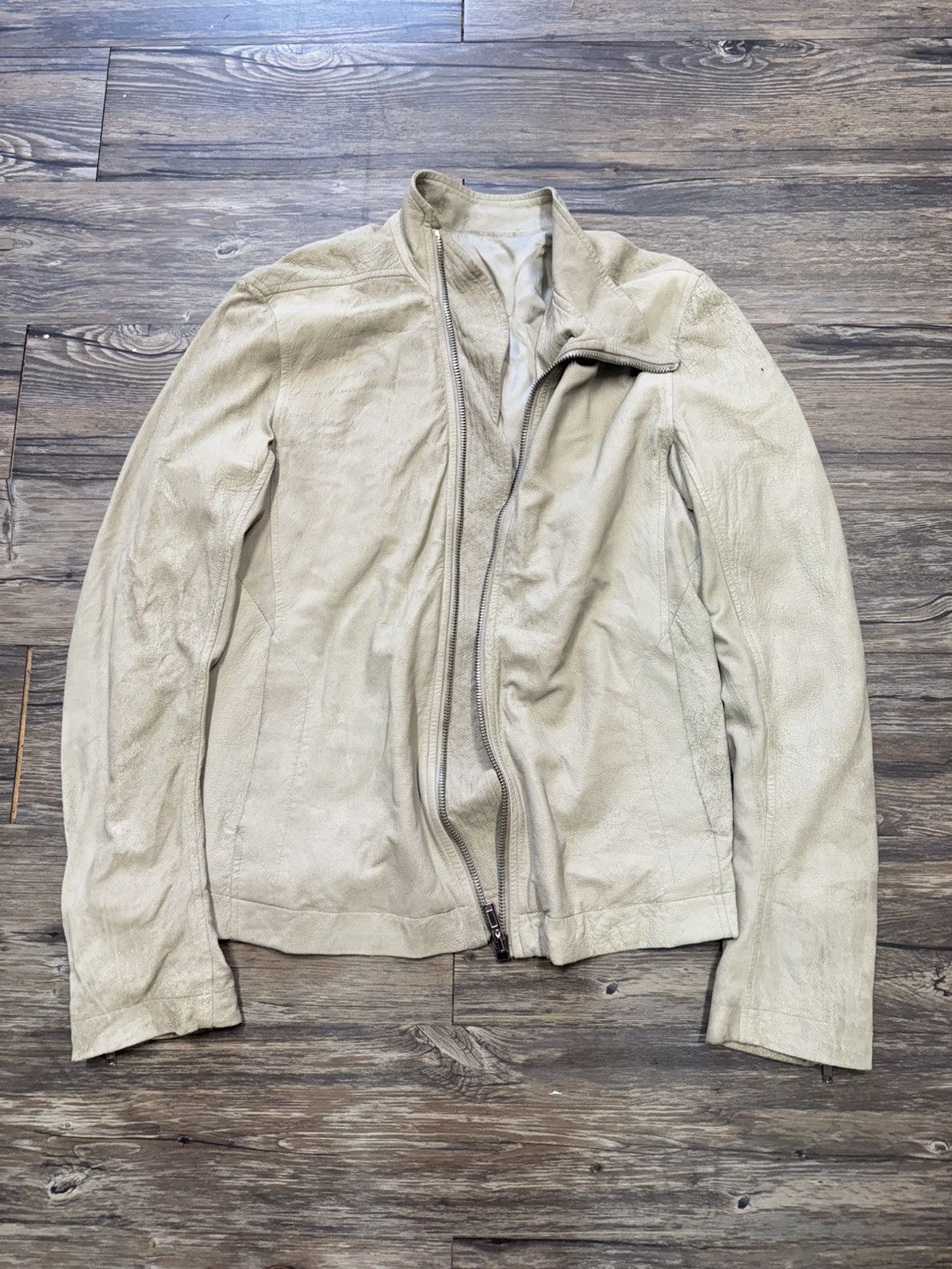 Rick Owens Rick Owens AW2013’ Mollino Lamb Leather Jacket Size US M / EU 48-50 / 2 - 5 Thumbnail