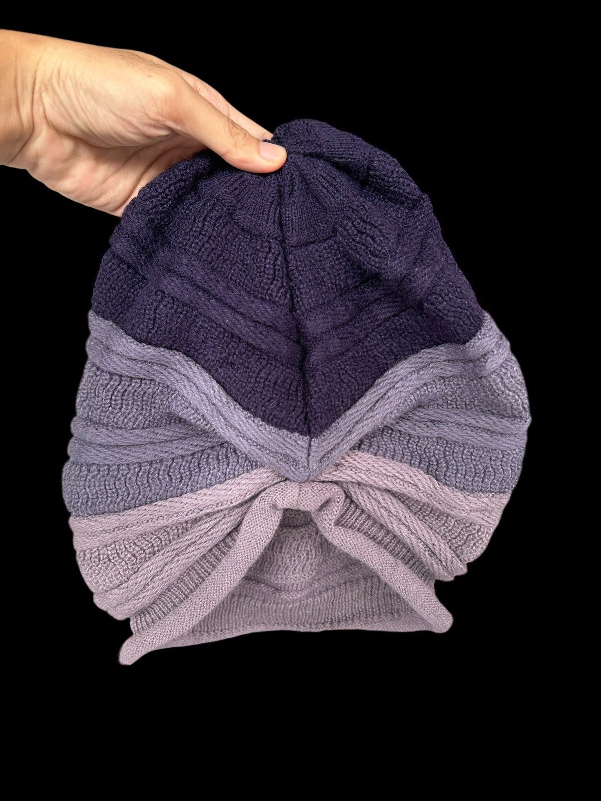 Japanese Inga Knitted Big Beanie Hats Rare ☠️☠️🎌🎌
