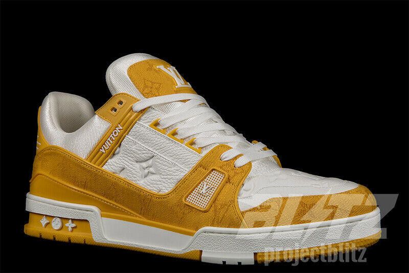 Louis Vuitton LOUIS VUITTON LV TRAINER SNEAKER MONOGRAM VIRGIL ABLOH Size US 12 / EU 45 - 2 Thumbnail
