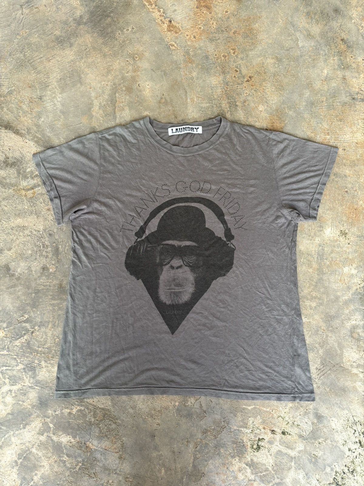 Hysteric Glamour × Japanese Brand Y2k Laundry Thanks god Friday Tshirt Size US L / EU 52-54 / 3 - 1 Thumbnail