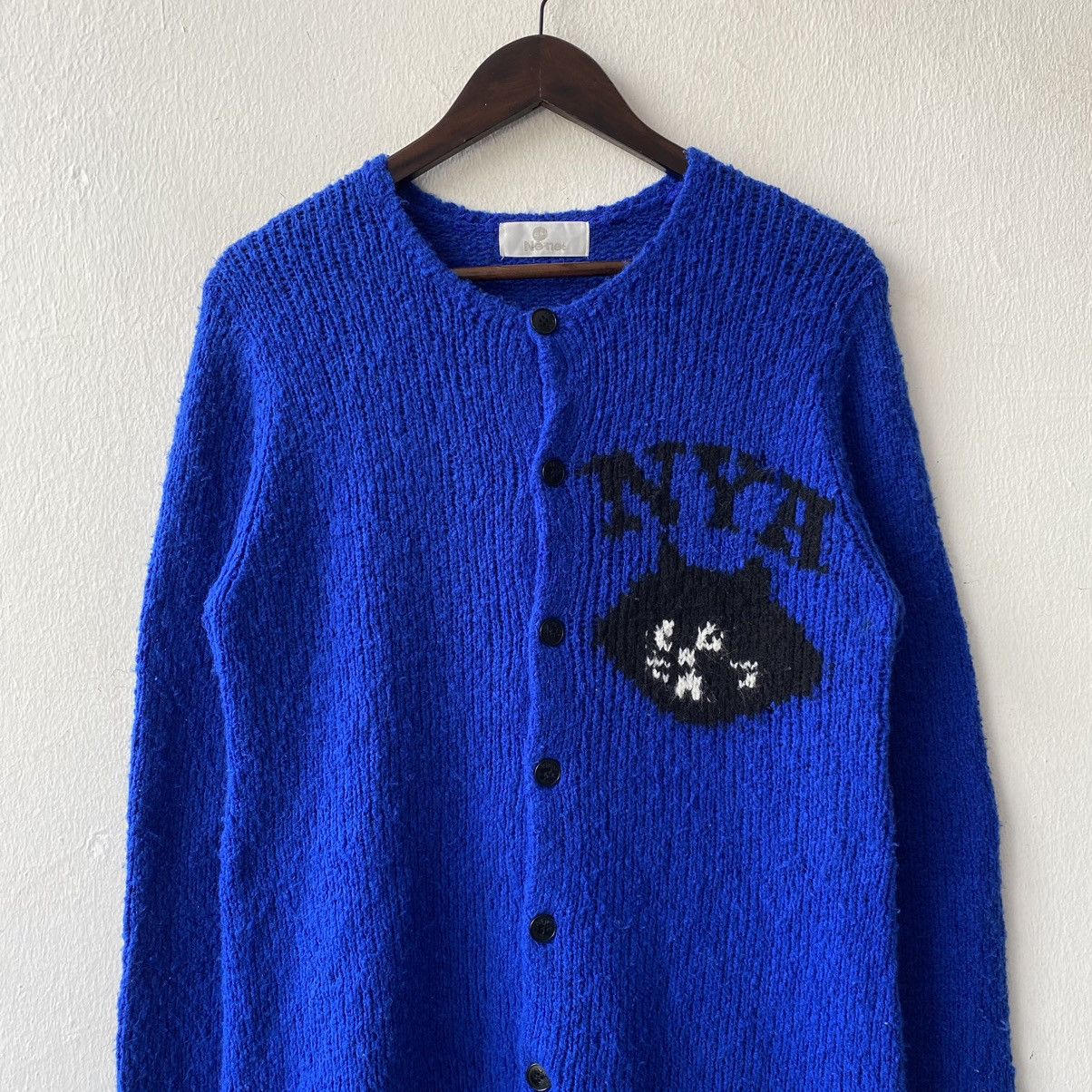 Ne-Net Ne-net by Issey Miyake Cat NYA Button Knitwear Size US XS / EU 42 / 0 - 6 Thumbnail
