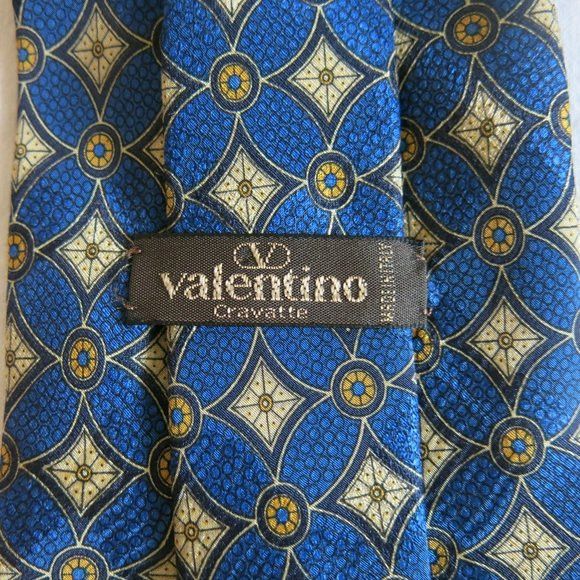 Valentino Valentino Cravatte Multicolor 100% Silk Neck Tie Size ONE SIZE - 5 Thumbnail