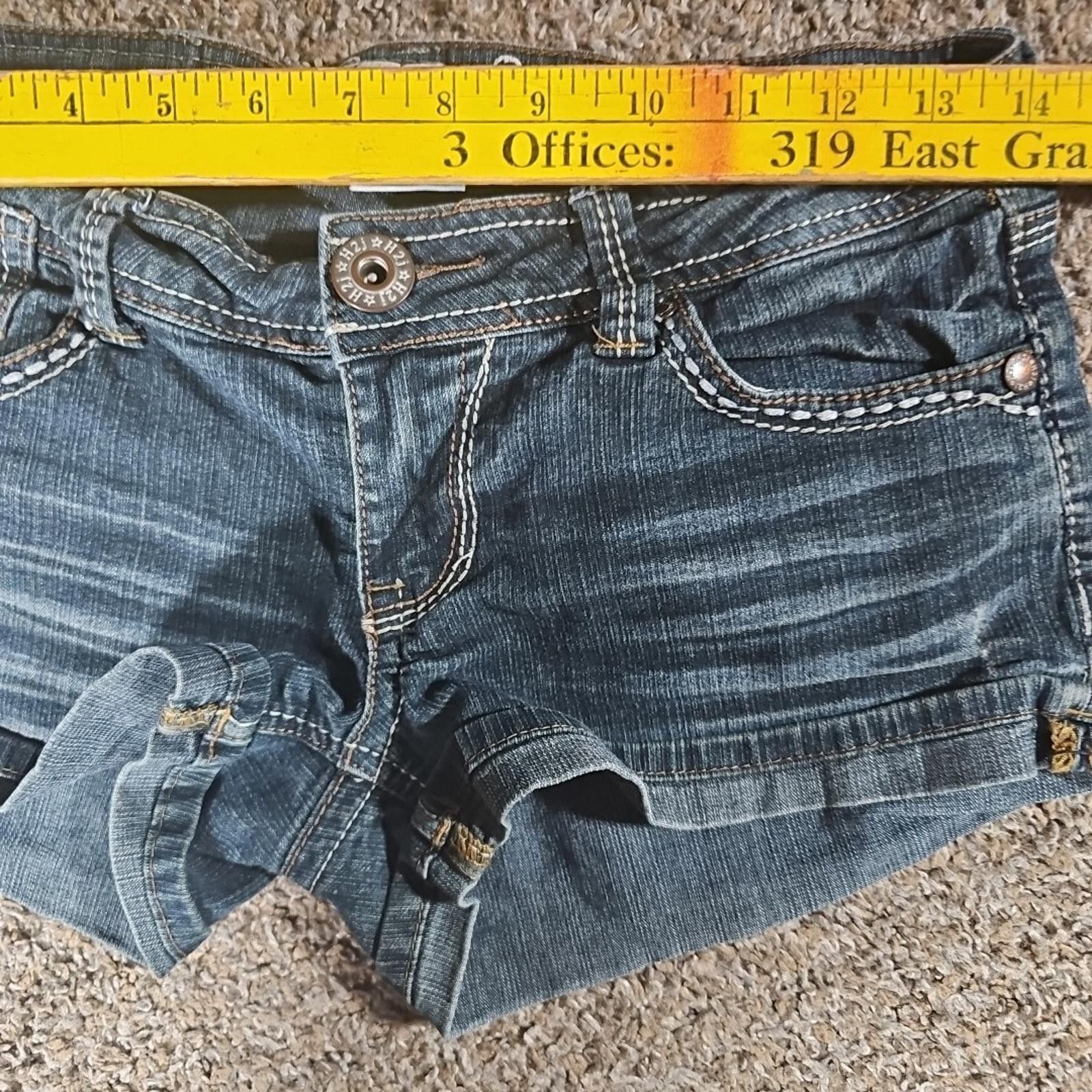 Other H2J By Hydraulic Cuffed Denim Shorts sz 5/6 Size 28" / US 6 / IT 42 - 5 Thumbnail