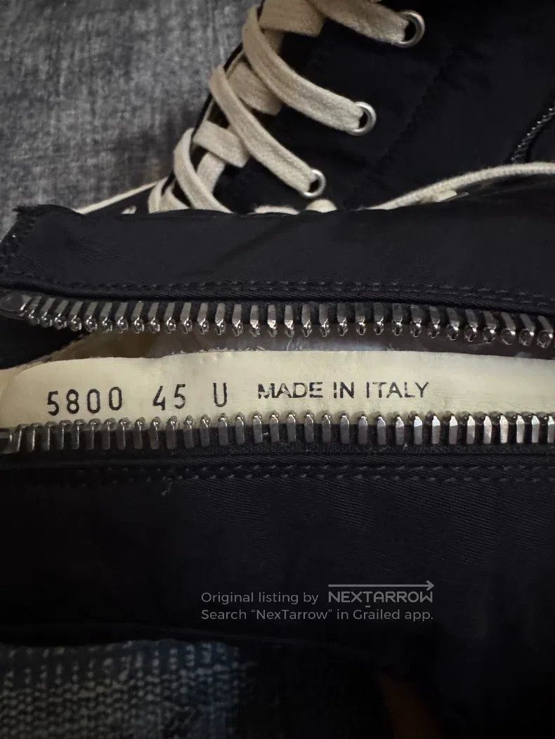Rick Owens Rick Owens Double-thread silk-faced Converse shoes Size US 12 / EU 45 - 6 Thumbnail