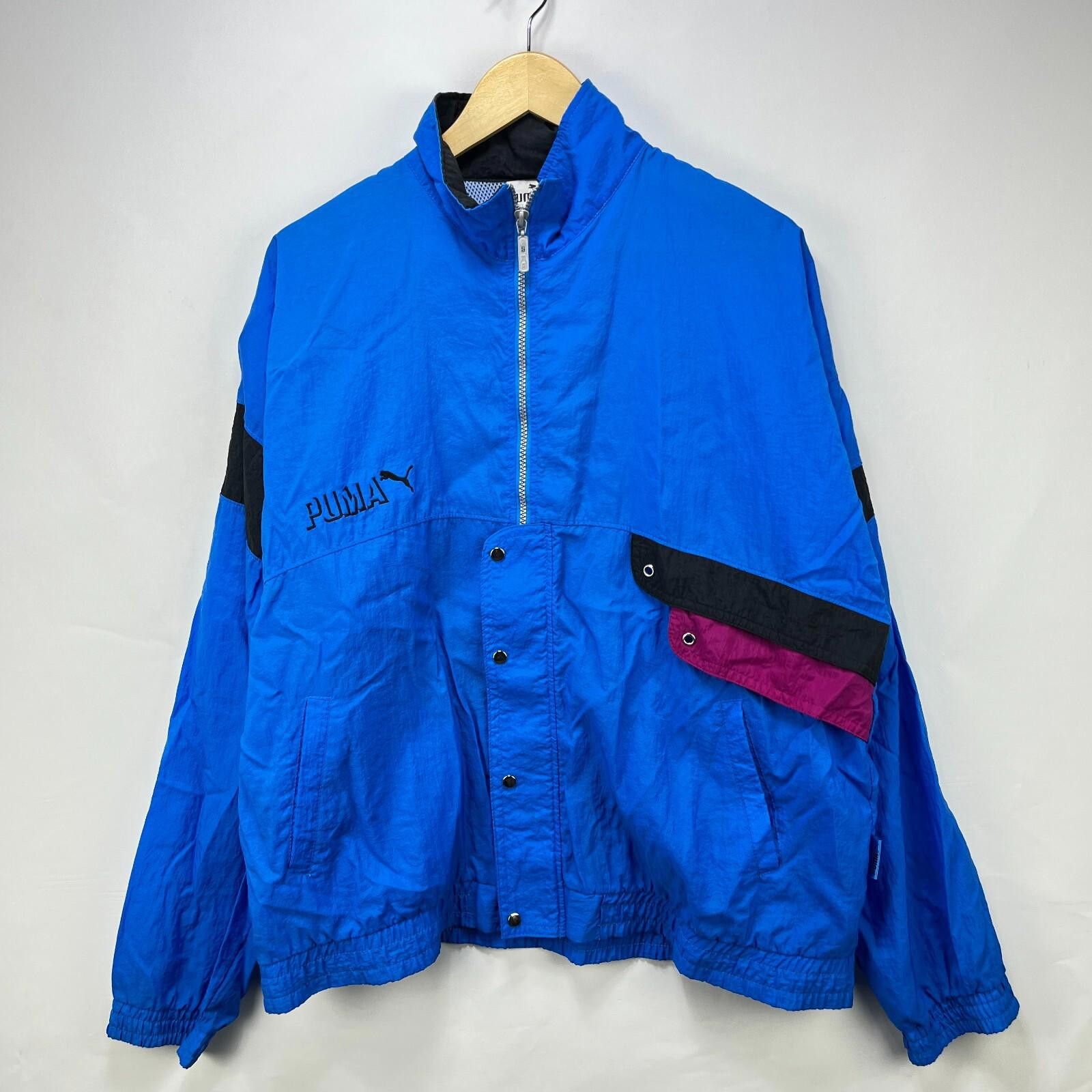 Puma Vintage 90s Puma Windbreaker Track Jacket Tracksuit Large Size US L / EU 52-54 / 3 - 1 Thumbnail