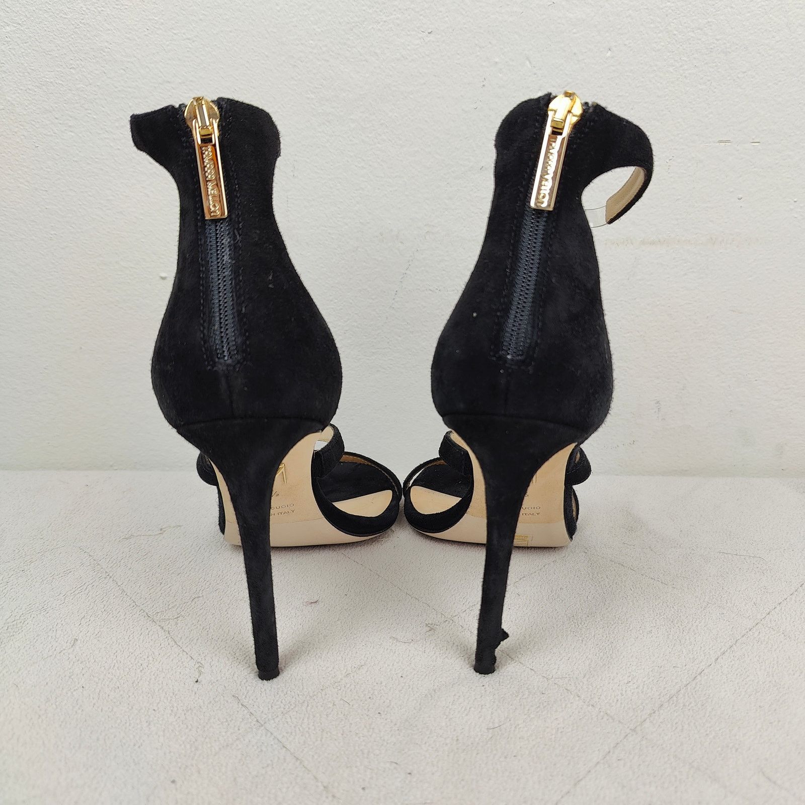 Tamara Mellon Tamara Mellon Reverse Frontline Heels Womens 38.5 8.5 Black Size US 8.5 / IT 38.5 - 6 Thumbnail