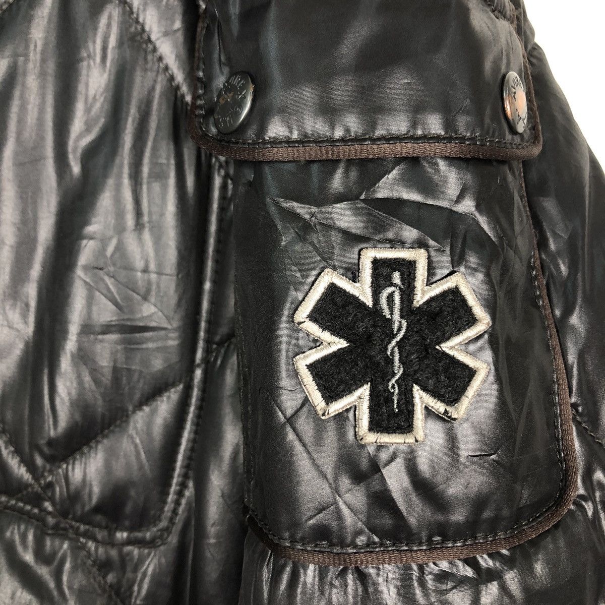 Avirex 🔥Vintage Light Puffer Down Biker Jacket Avirex Full Patches Size US L / EU 52-54 / 3 - 20 Thumbnail