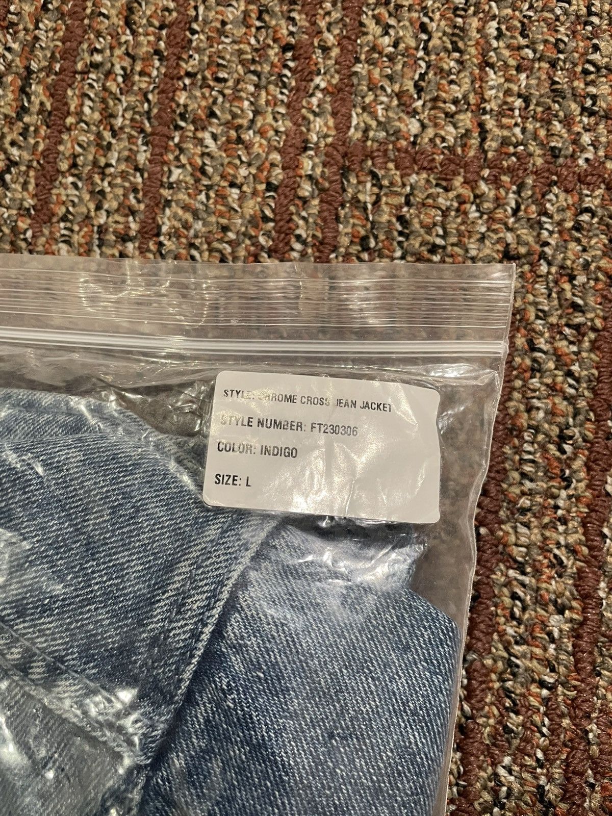 Fuck The Population FTP Cross Logo Denim Trucker Jacket (Large) Size US L / EU 52-54 / 3 - 3 Thumbnail