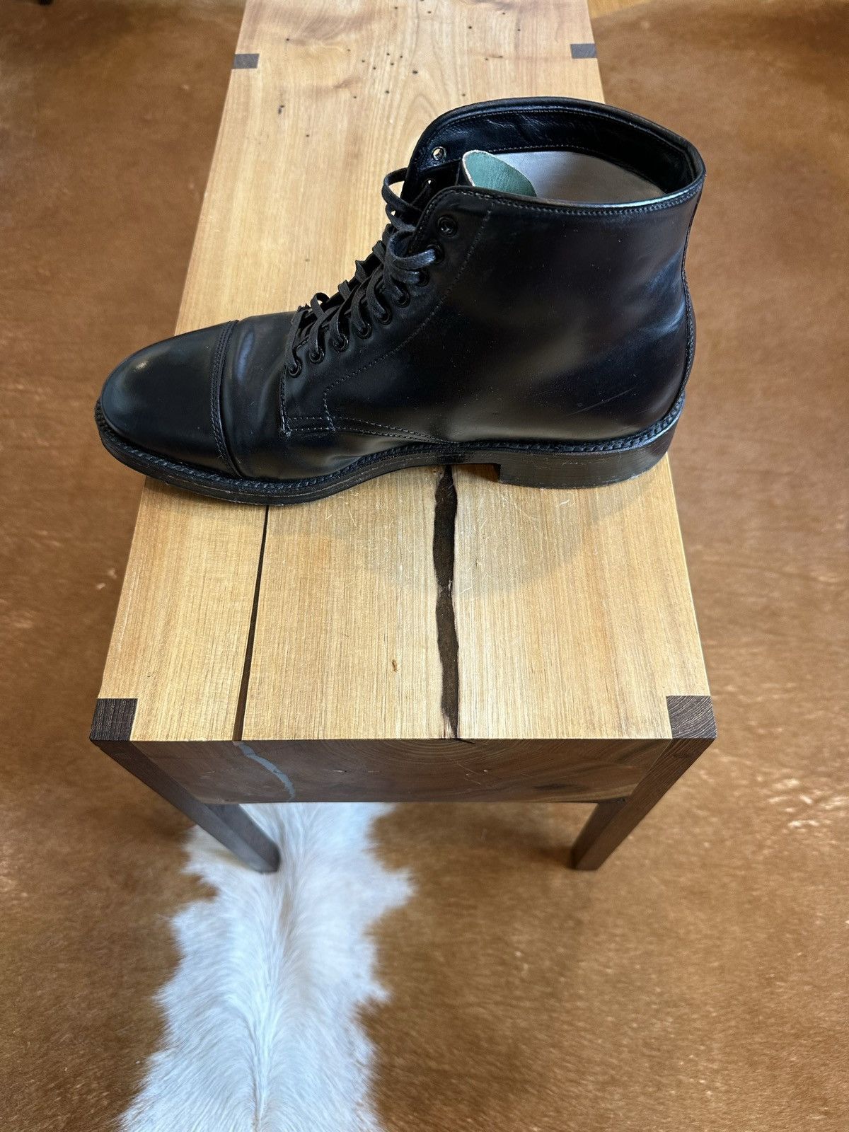 Alden Alden 4065 Cap Toe Boot in Black Shell Cordovan - 8.5 Size US 8.5 / EU 41-42 - 6 Thumbnail