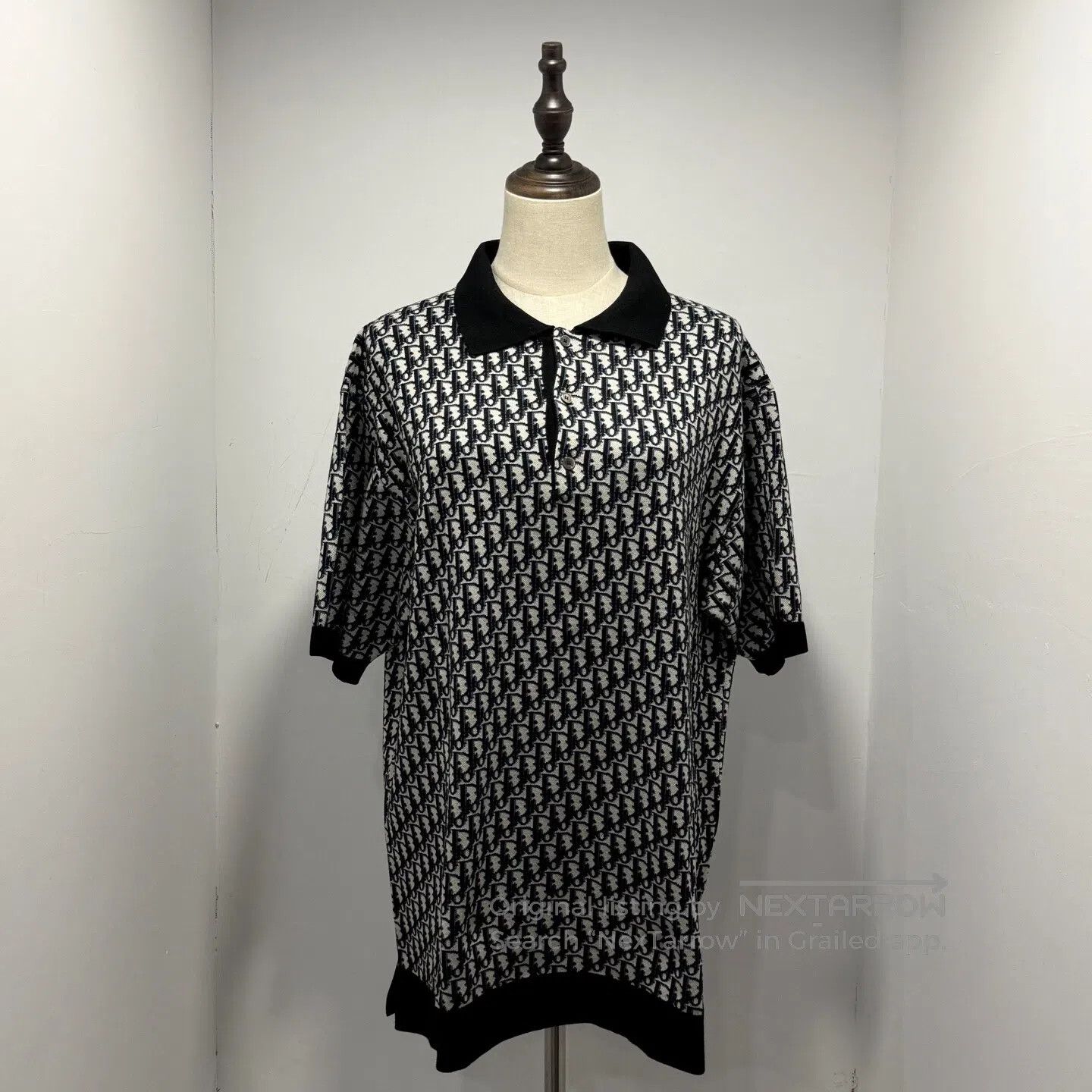 Dior Dior Vintage Full Print Knit Short Sleeve| Size US M / EU 48-50 / 2 - 1 Thumbnail