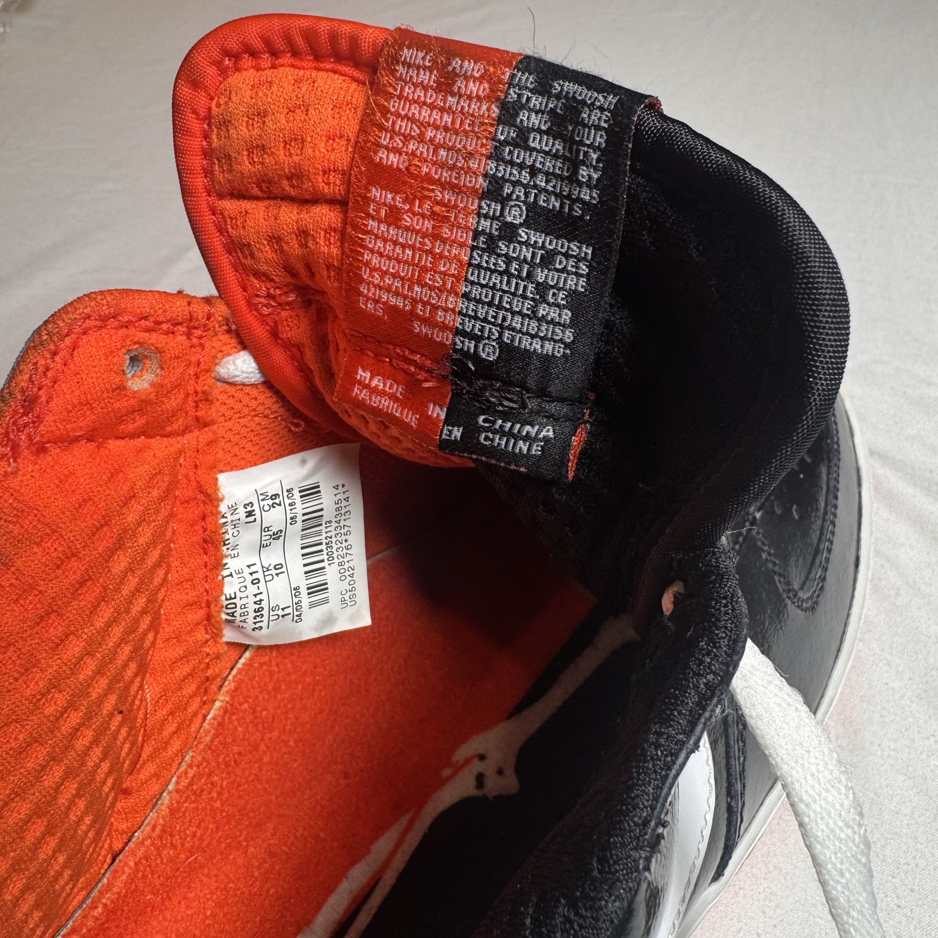 Nike RARE 2006 Halloween Nike Air Force 1 Limited Edition AF1 Size US 11 / EU 44 - 6 Thumbnail