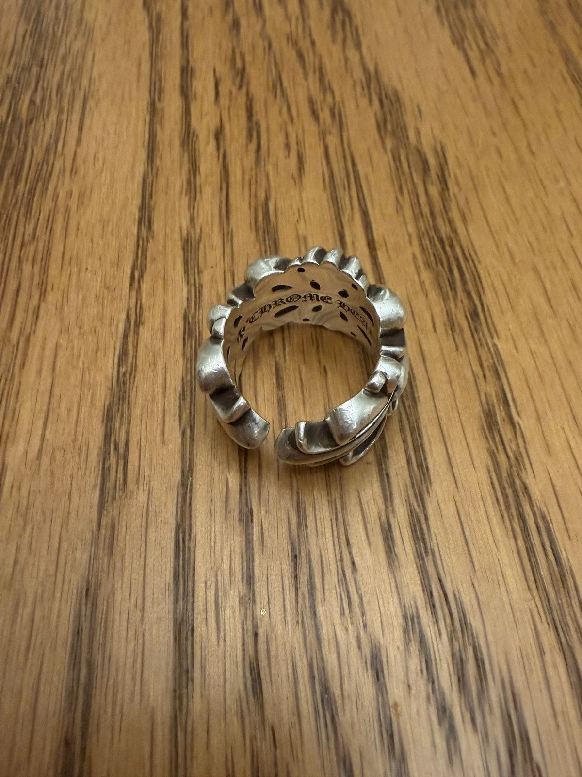 Chrome Hearts Chrome Hearts Double Floral Ring Size ONE SIZE - 8 Thumbnail