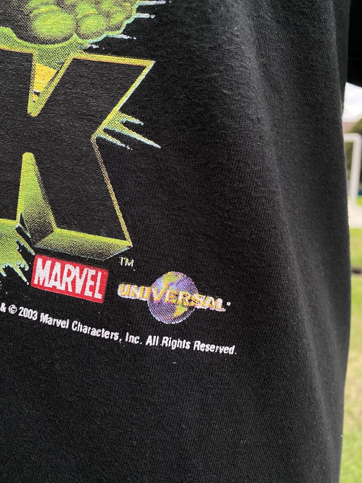 Marvel Comics Last Drop!! Vintage Hulk Movie 2003 Rare Tshirt Size US XL / EU 56 / 4 - 12 Thumbnail
