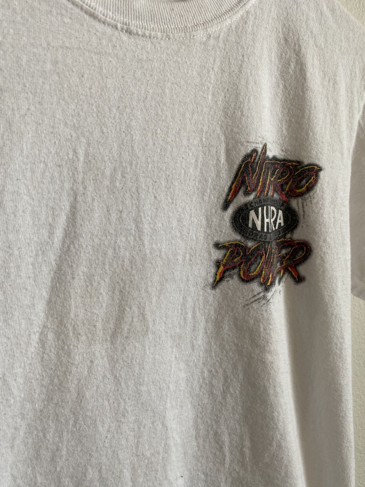 NASCAR 00s Flame Skull NHRA Racing Tee Size US S / EU 44-46 / 1 - 6 Thumbnail