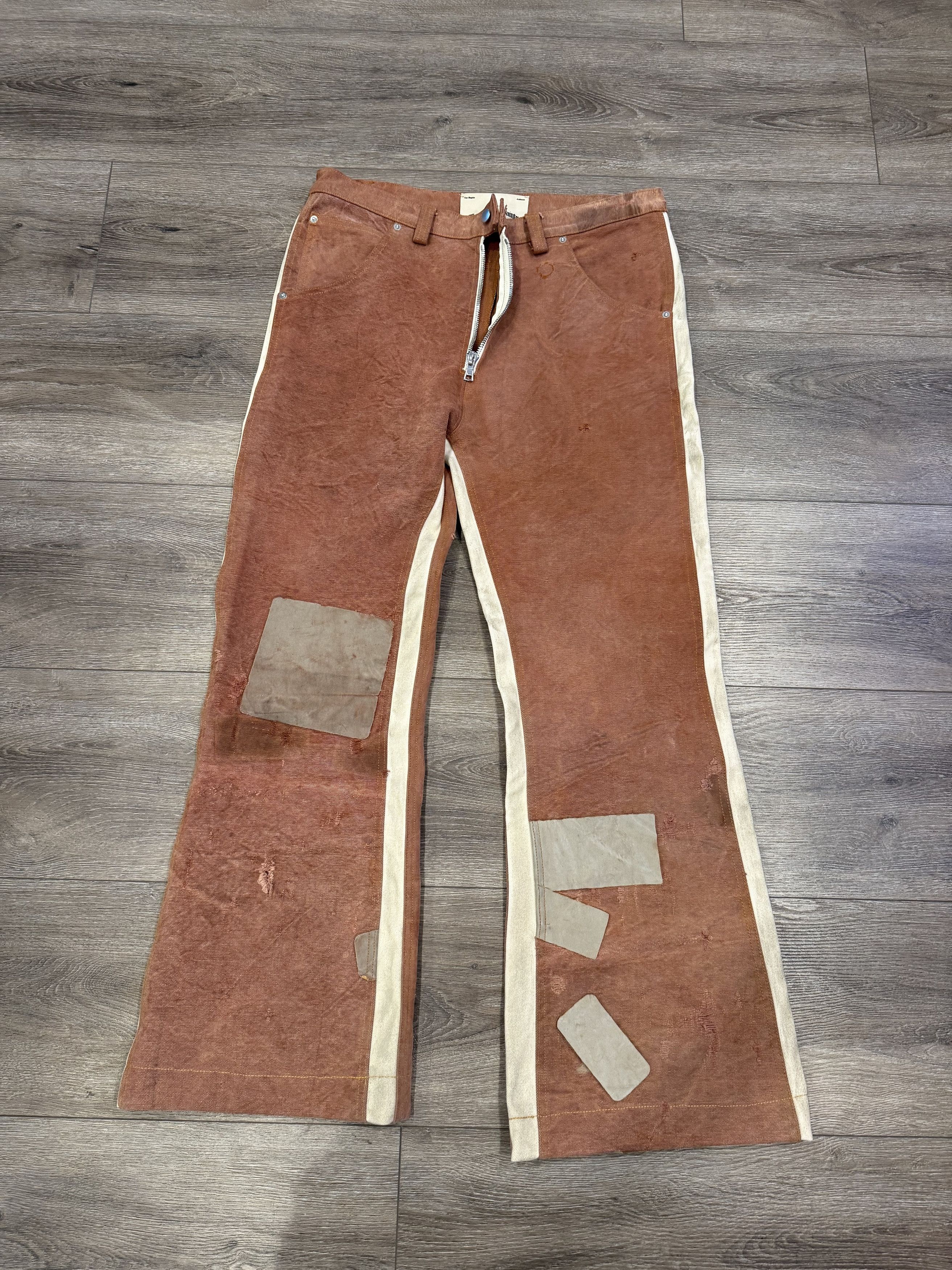 Other Sekrit Saint Western Flared Jeans Size US 36 / EU 52 - 1 Thumbnail