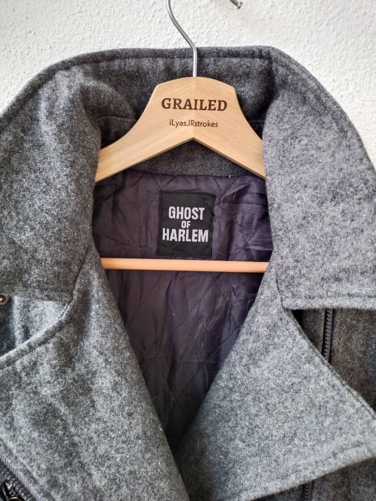 Japanese Brand vtg Wool Double Collar Ghost Of Harlem Wool Jacket Size US M / EU 48-50 / 2 - 23 Thumbnail